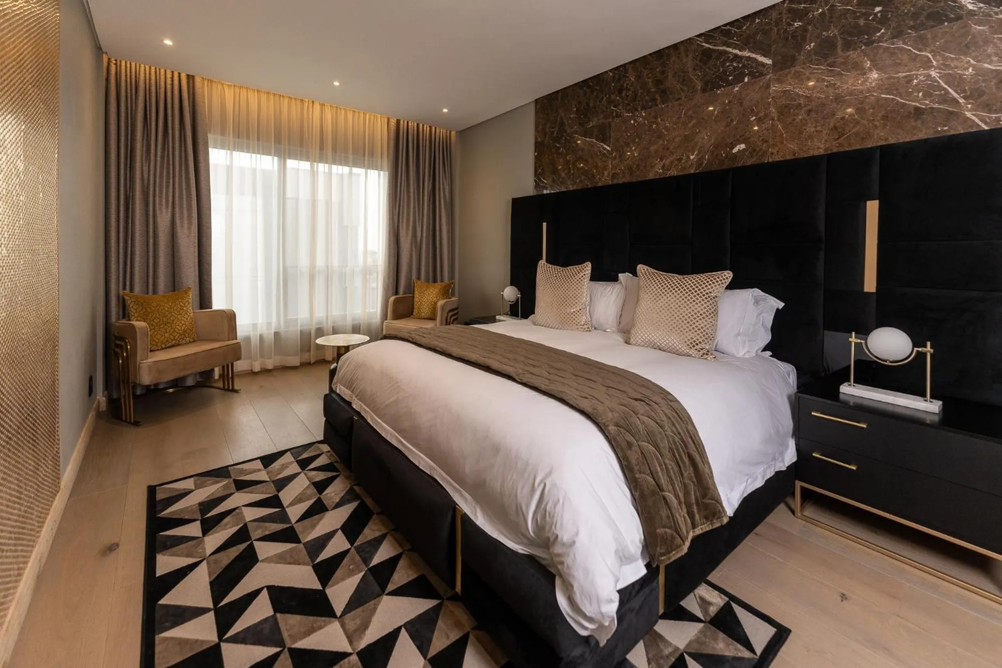 Bed in @Sandton Hotel