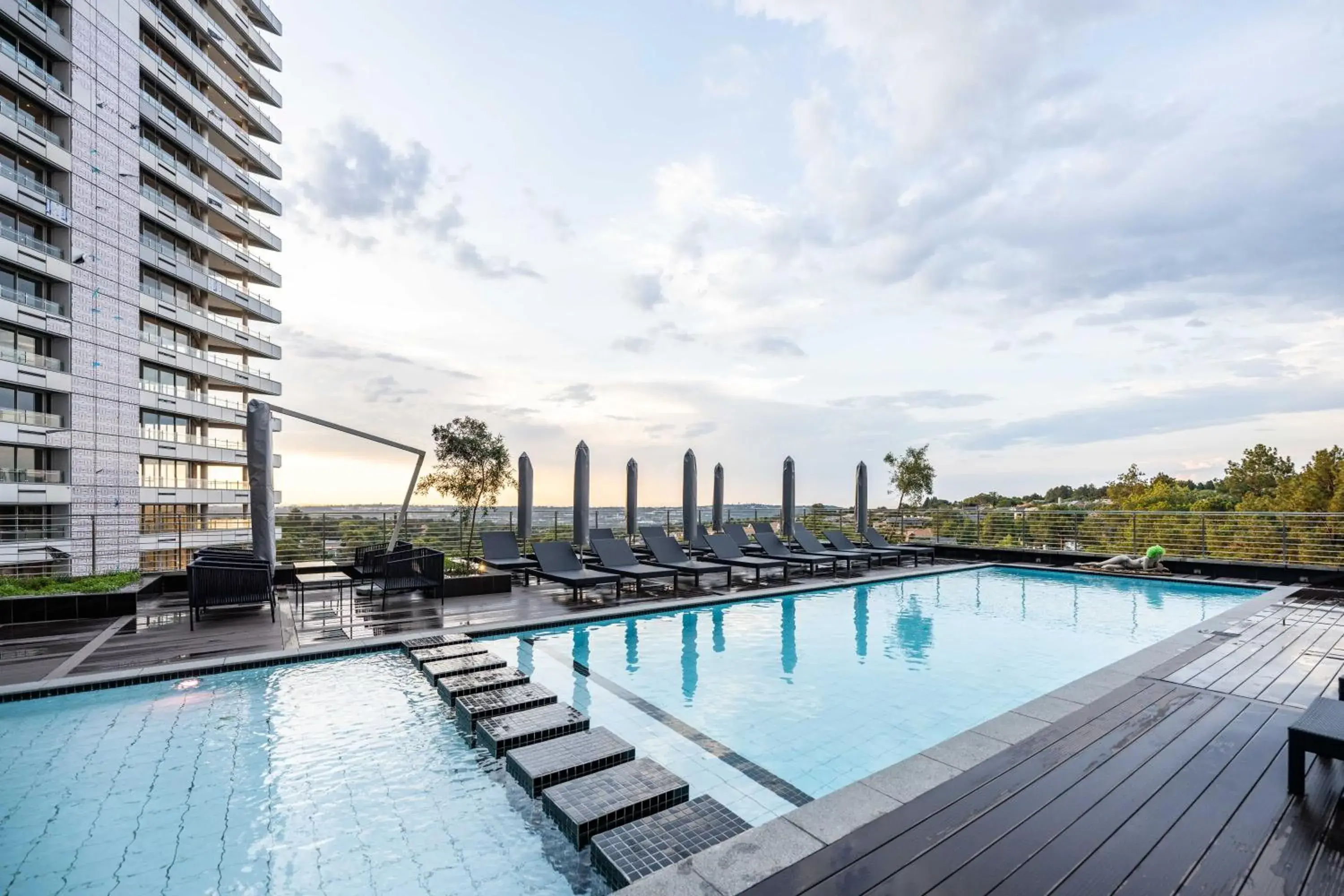 Swimming pool in @Sandton Hotel Swimming pool in @Sandton Hotel