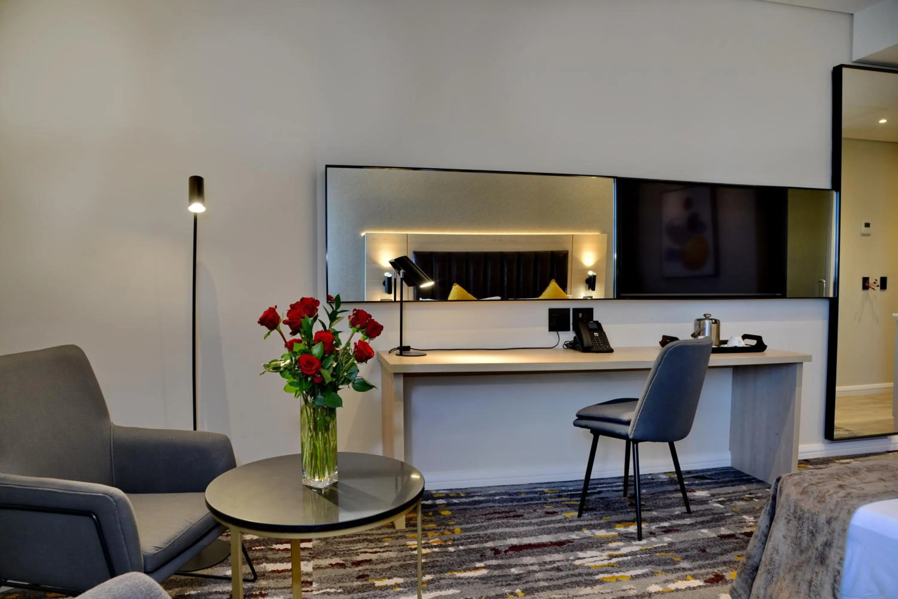 Bedroom in @Sandton Hotel