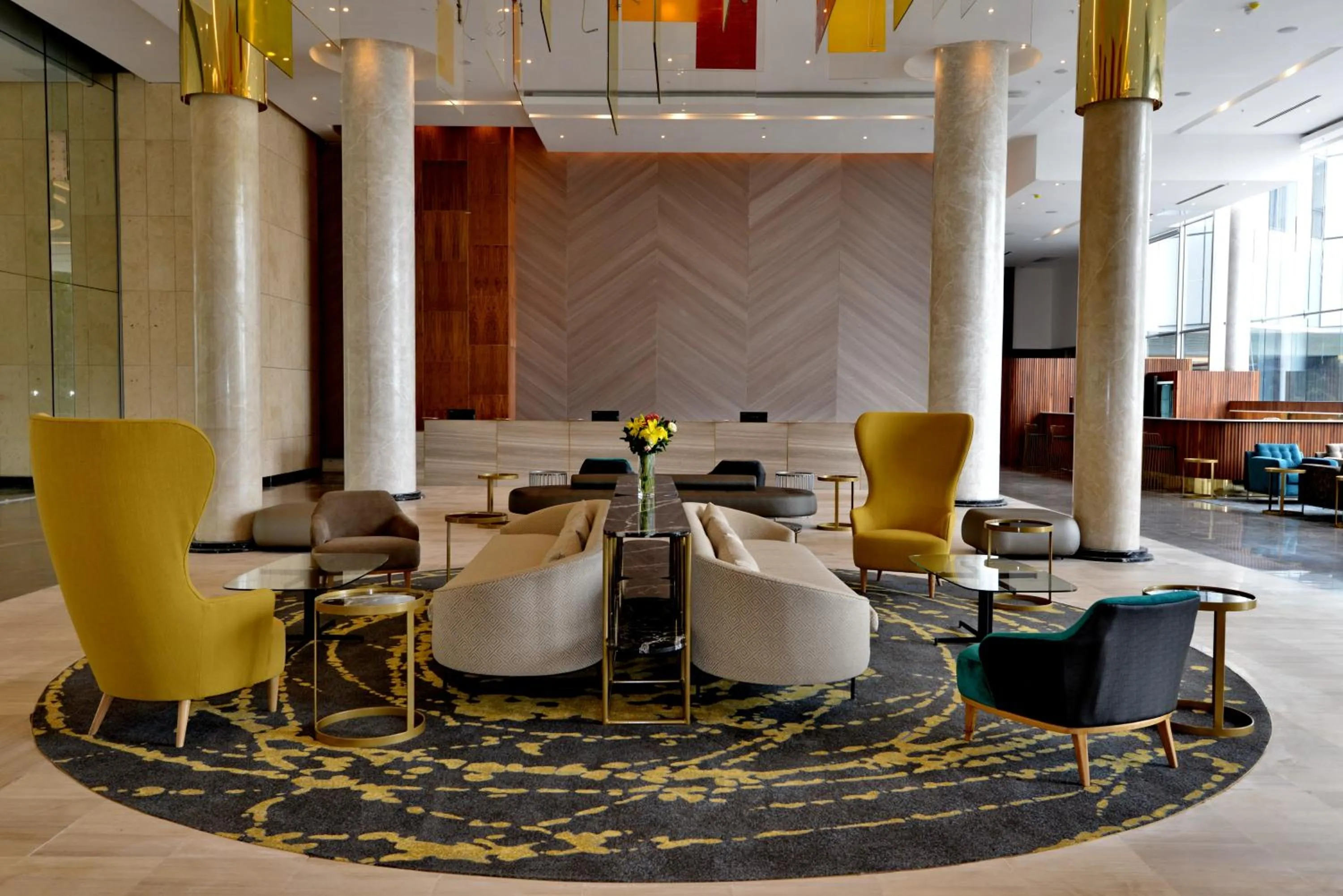 Lobby or reception in @Sandton Hotel