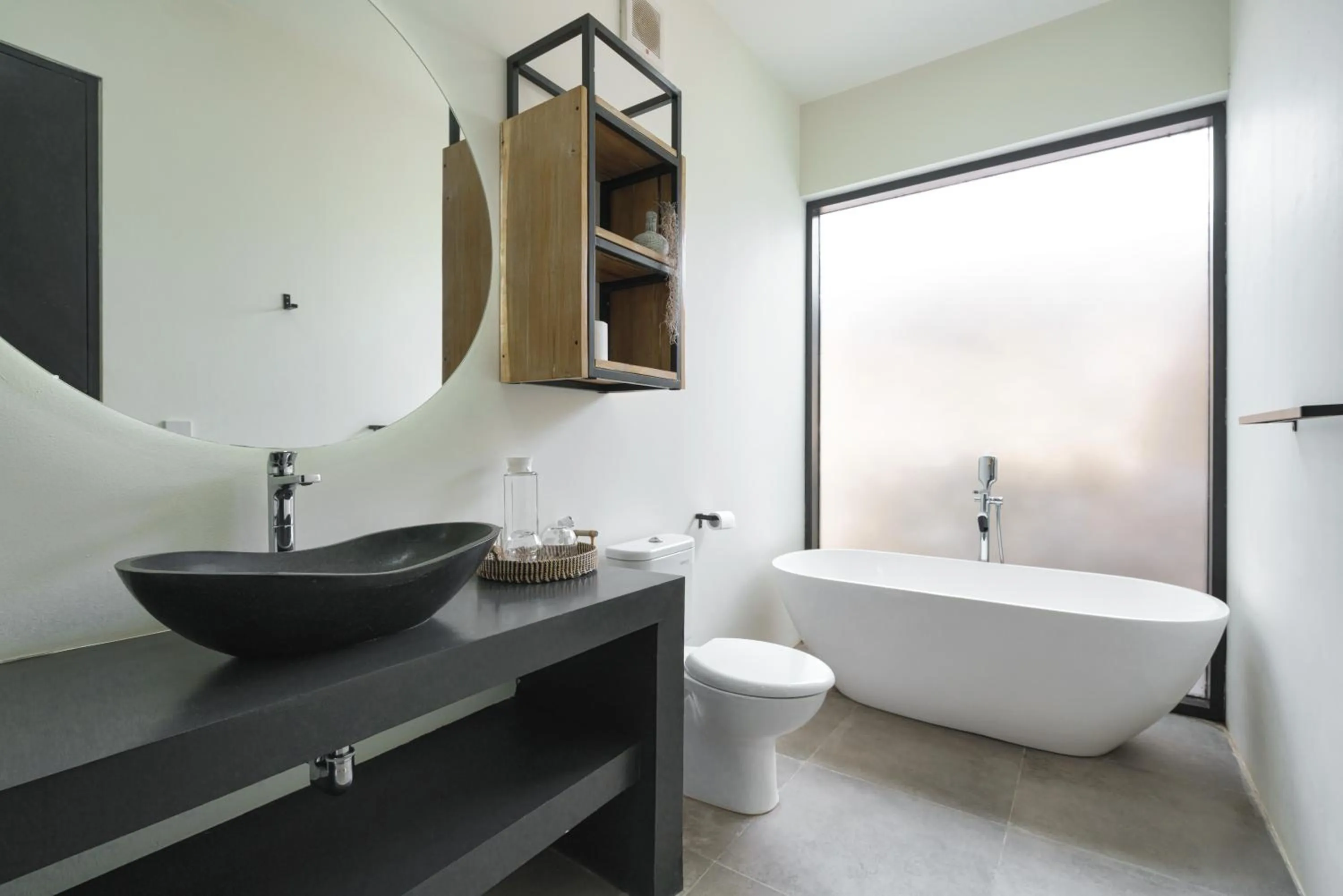 Shower in Amazing Lombok Resort