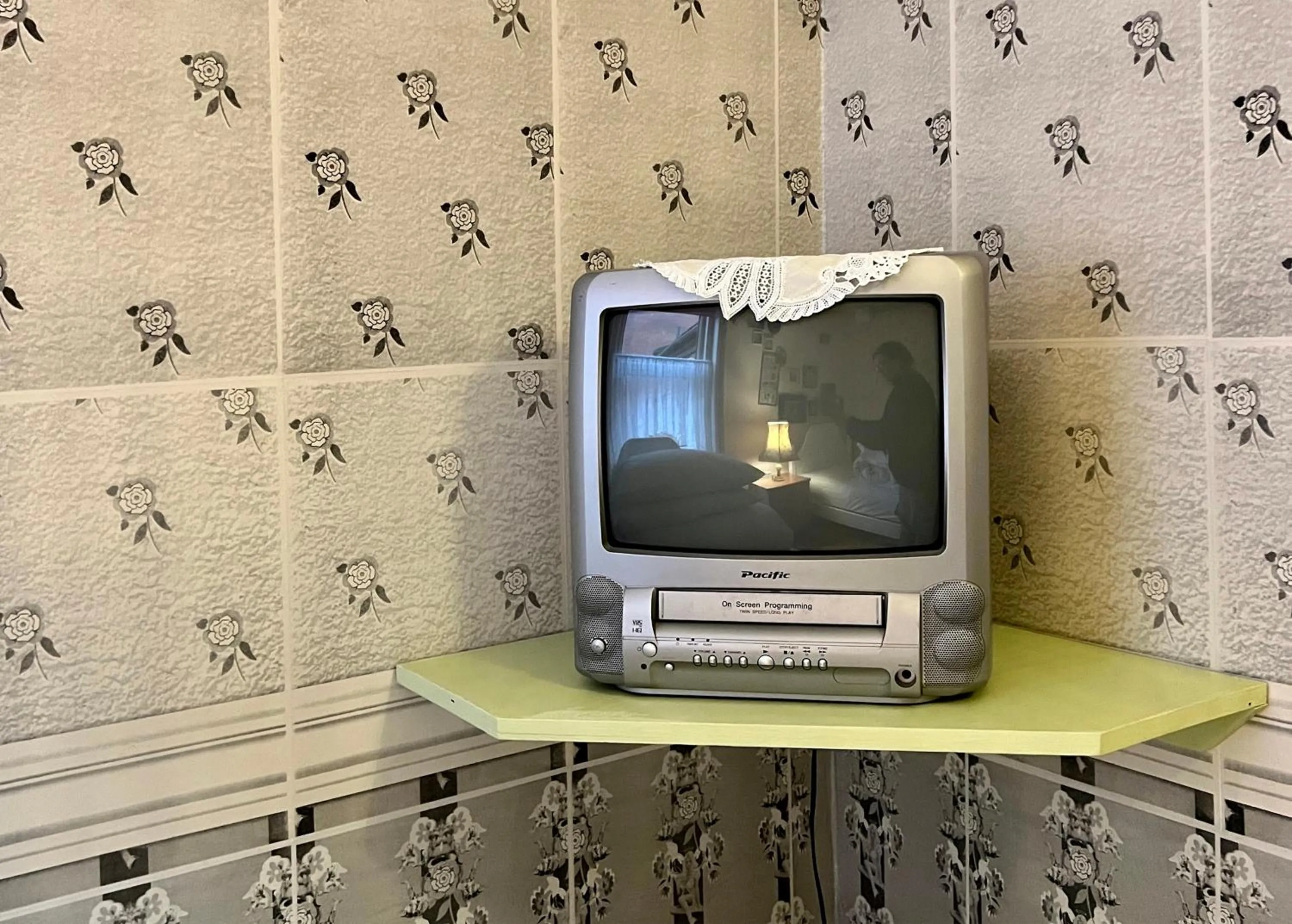 Decorative detail in Art Hostel