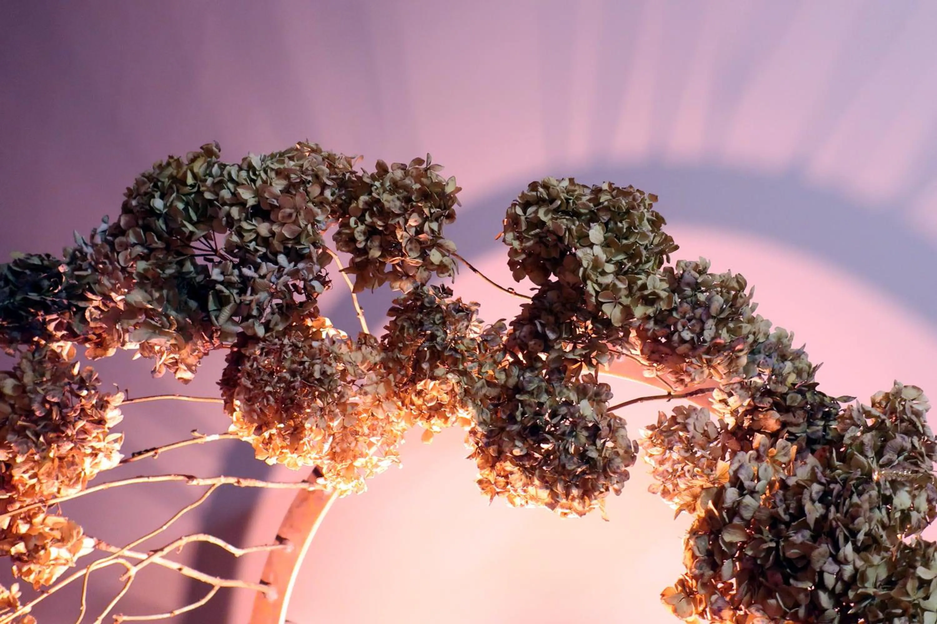 Decorative detail in Art Hostel