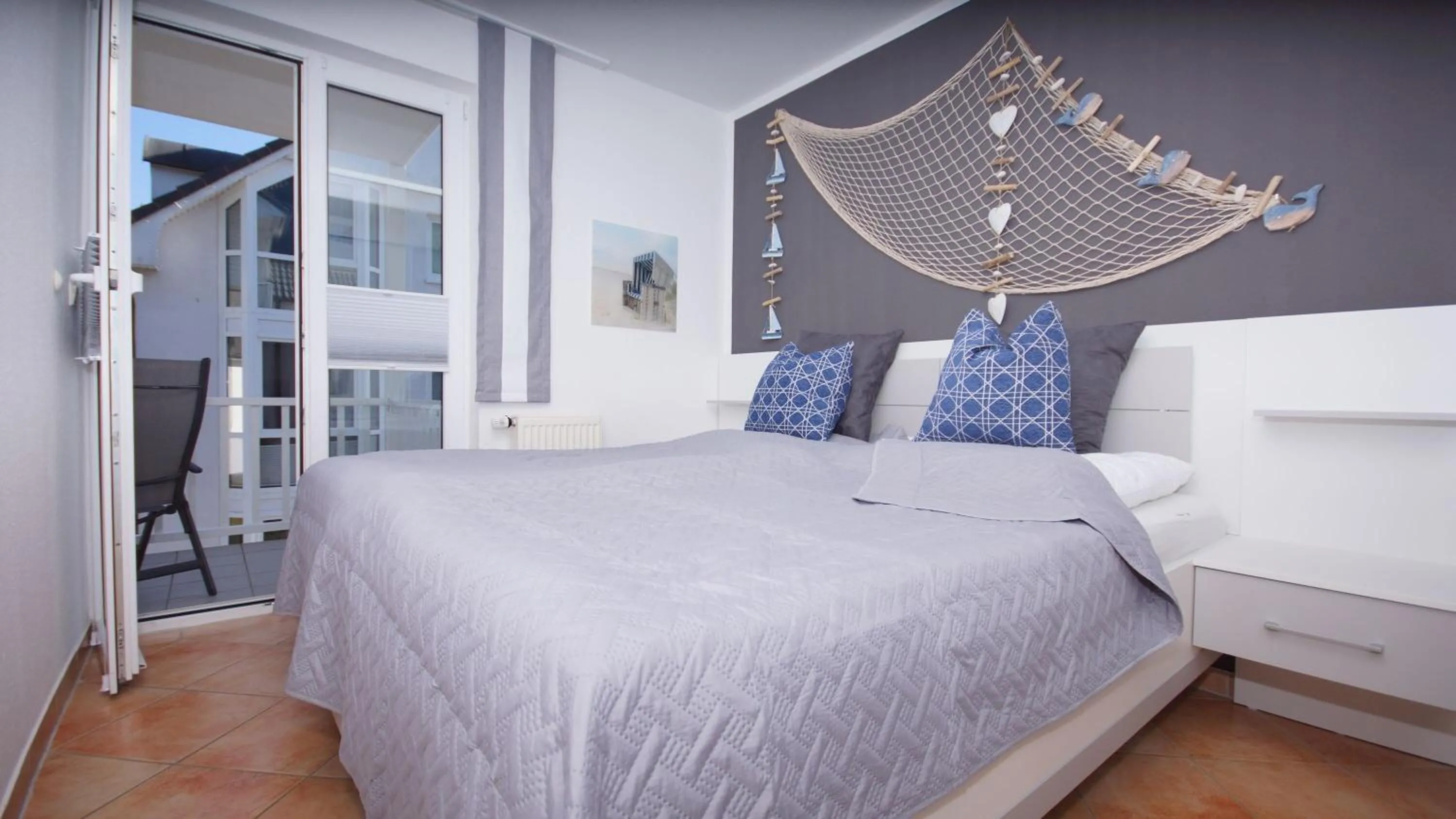 Bed in Strandkrabbe