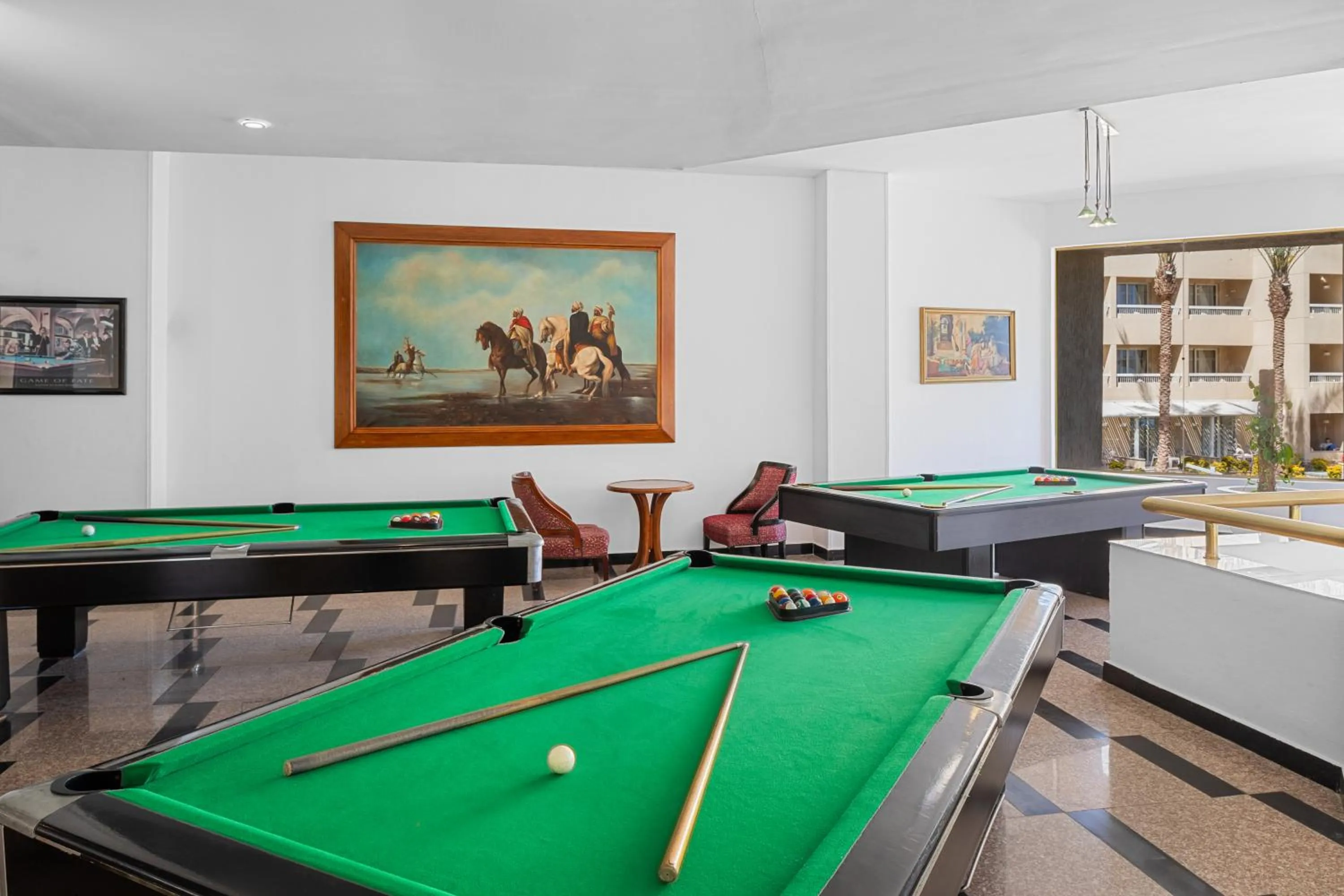 Billiard in Beach Albatros The Club - Aqua Park