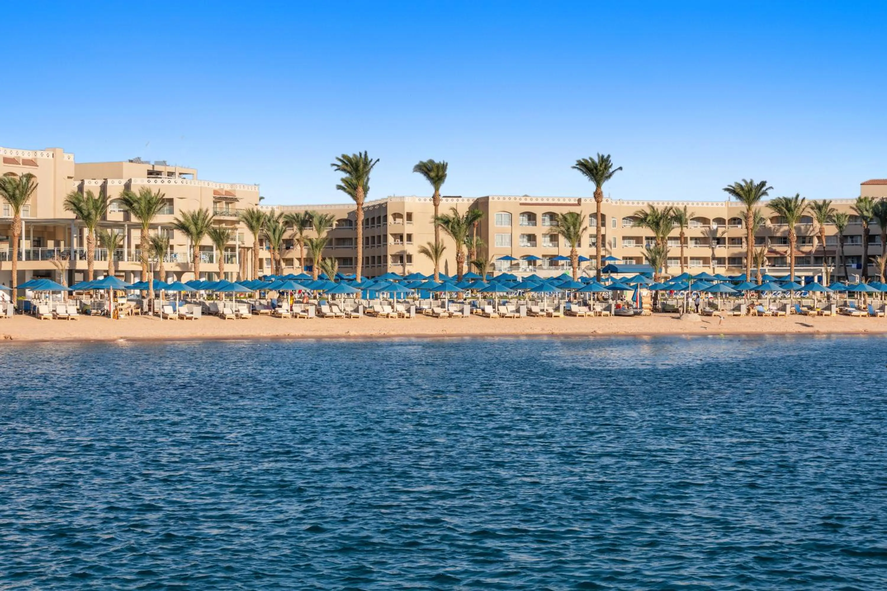 Sea view in Beach Albatros The Club - Aqua Park