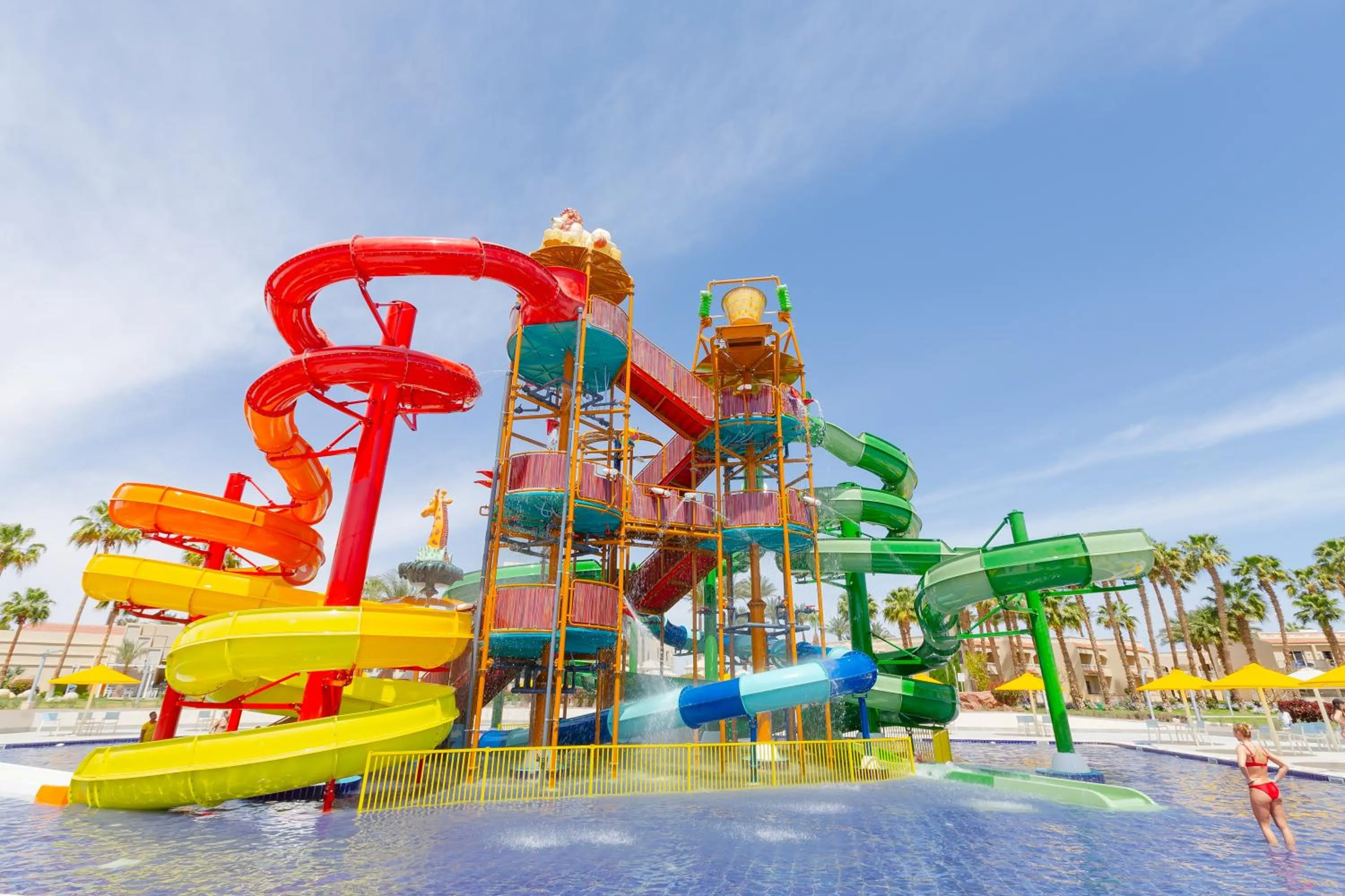 Aqua park in Beach Albatros The Club - Aqua Park