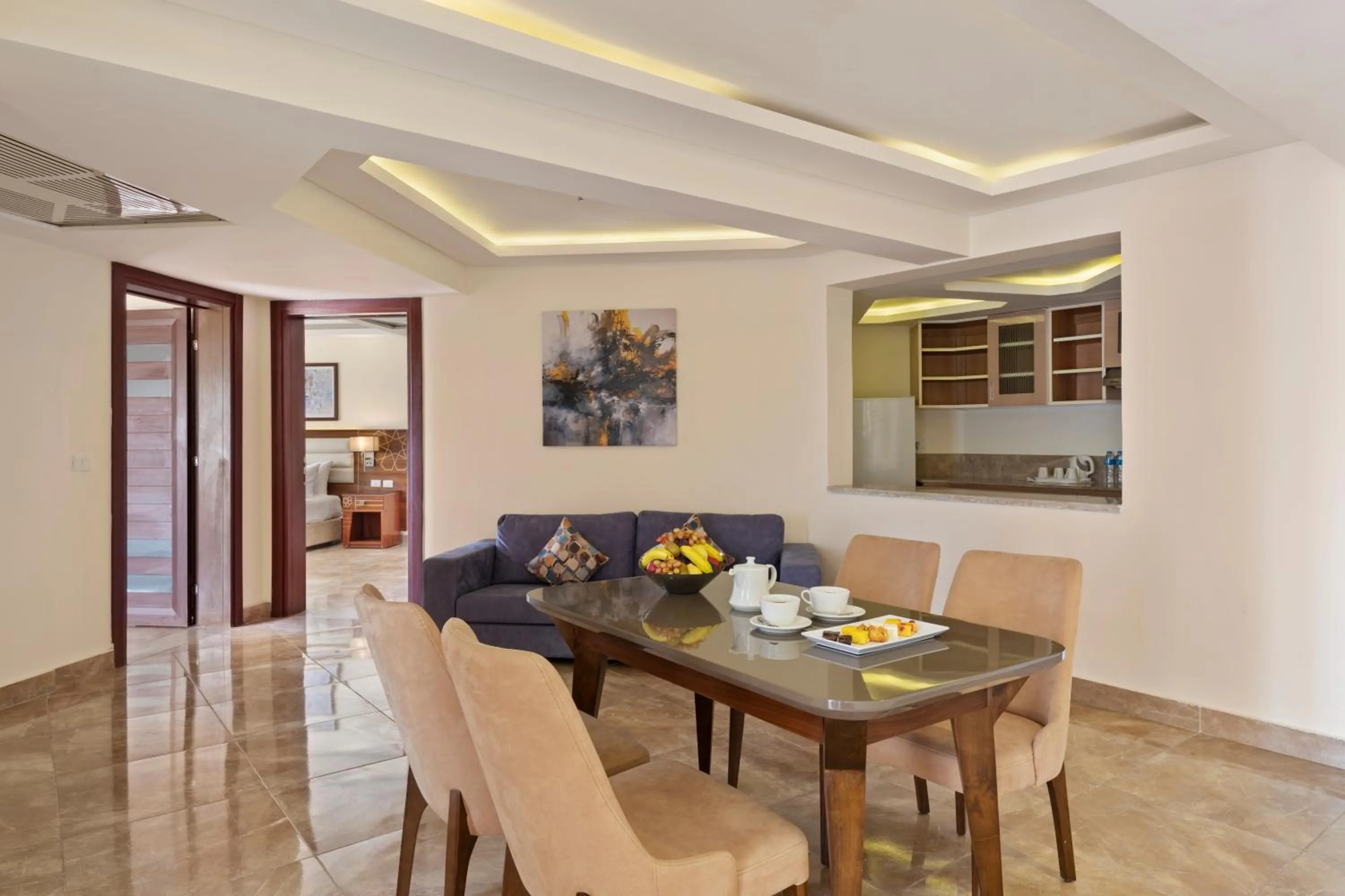 Dining area in Beach Albatros The Club - Aqua Park