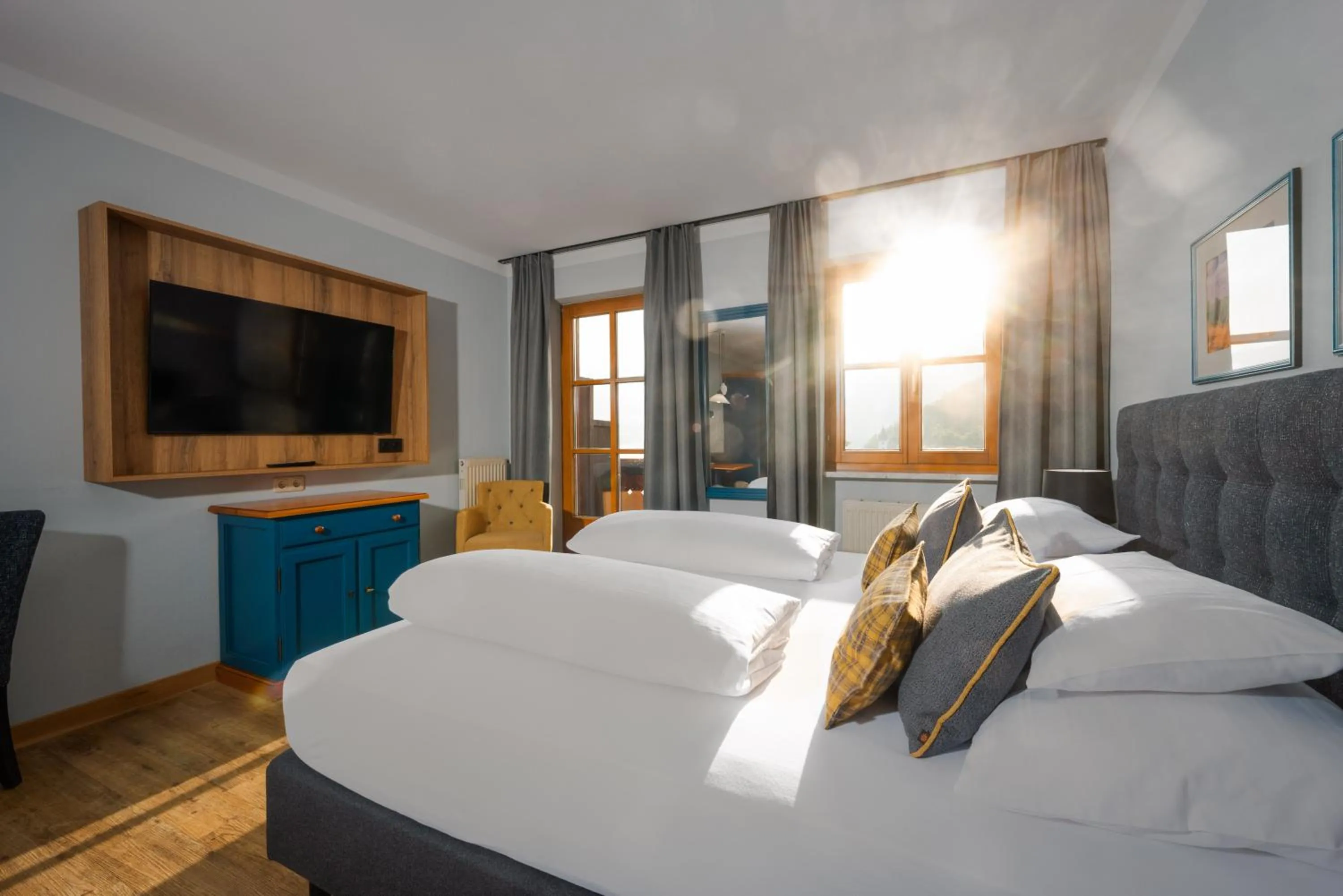 TV and multimedia, Bed in MONDI Appartements am Grundlsee