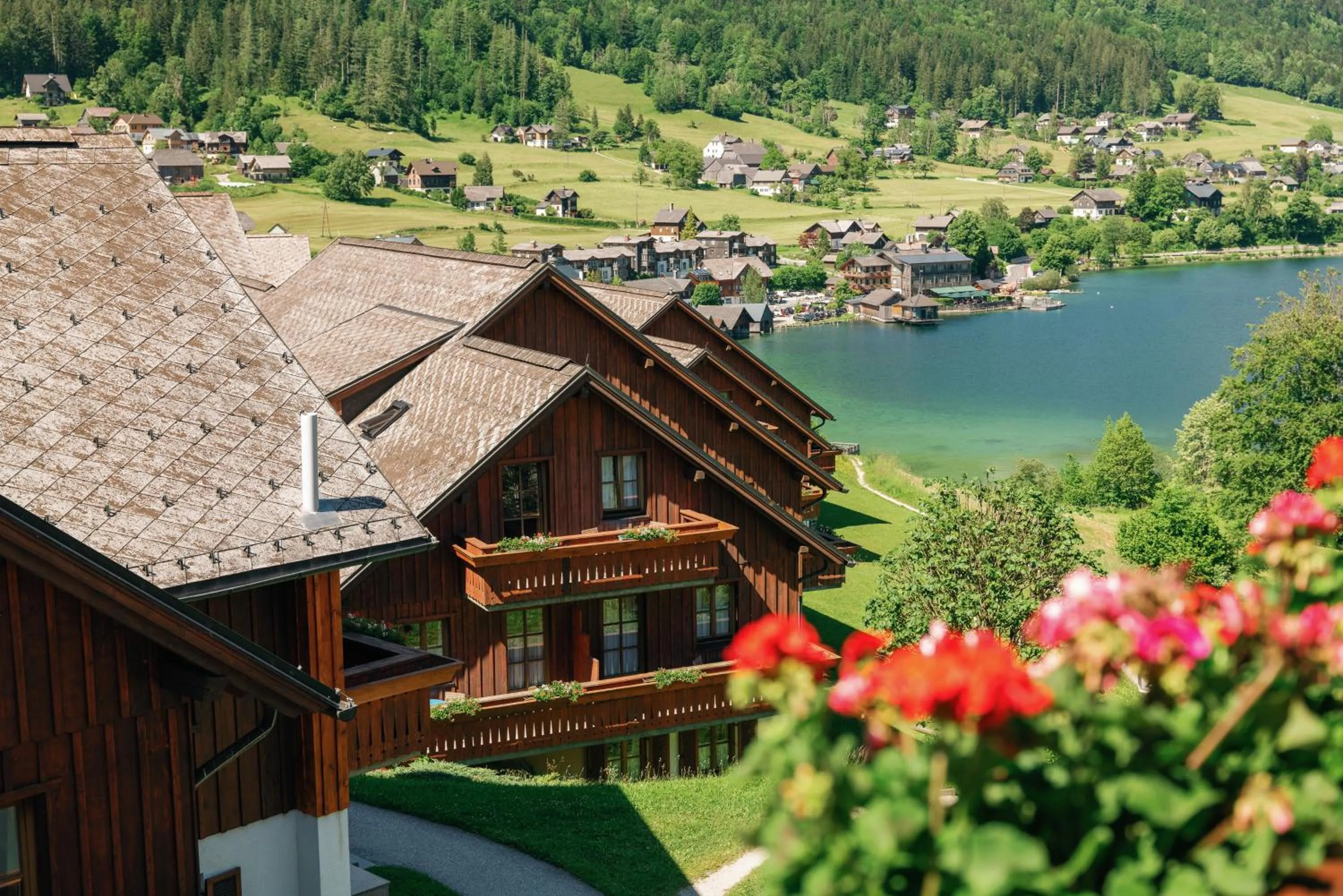 Property building in MONDI Appartements am Grundlsee