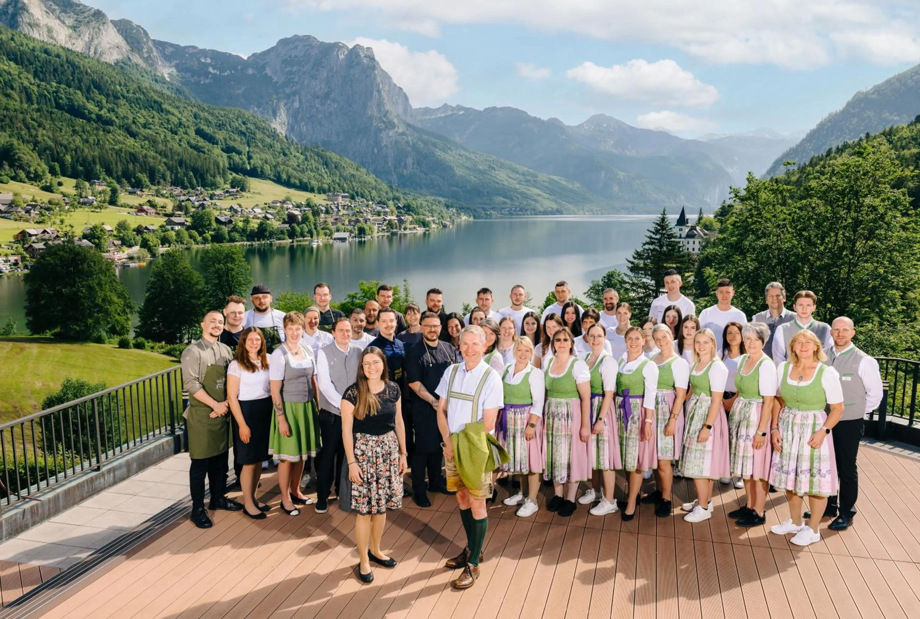View (from property/room) in MONDI Appartements am Grundlsee