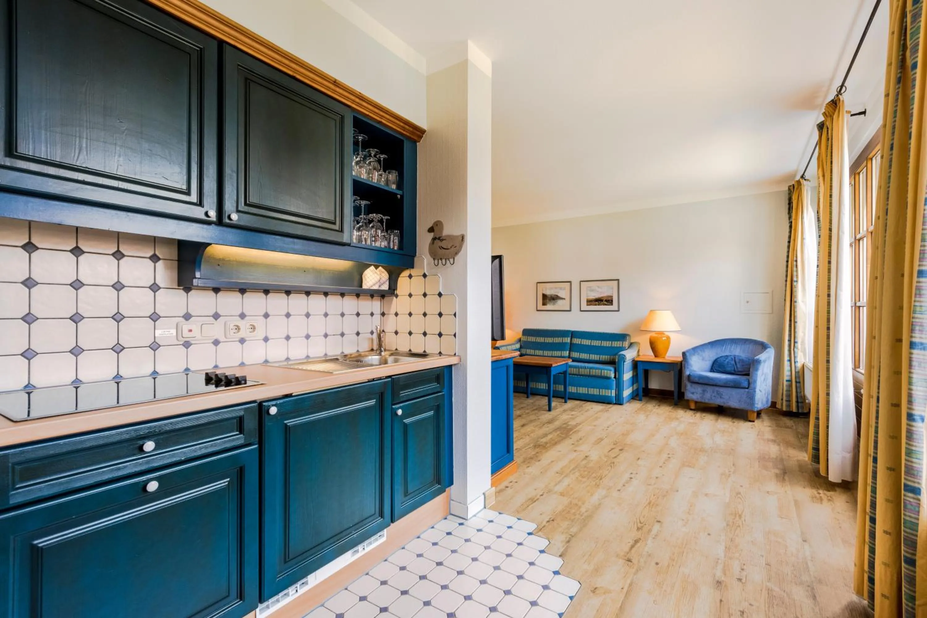 Kitchen or kitchenette in MONDI Appartements am Grundlsee