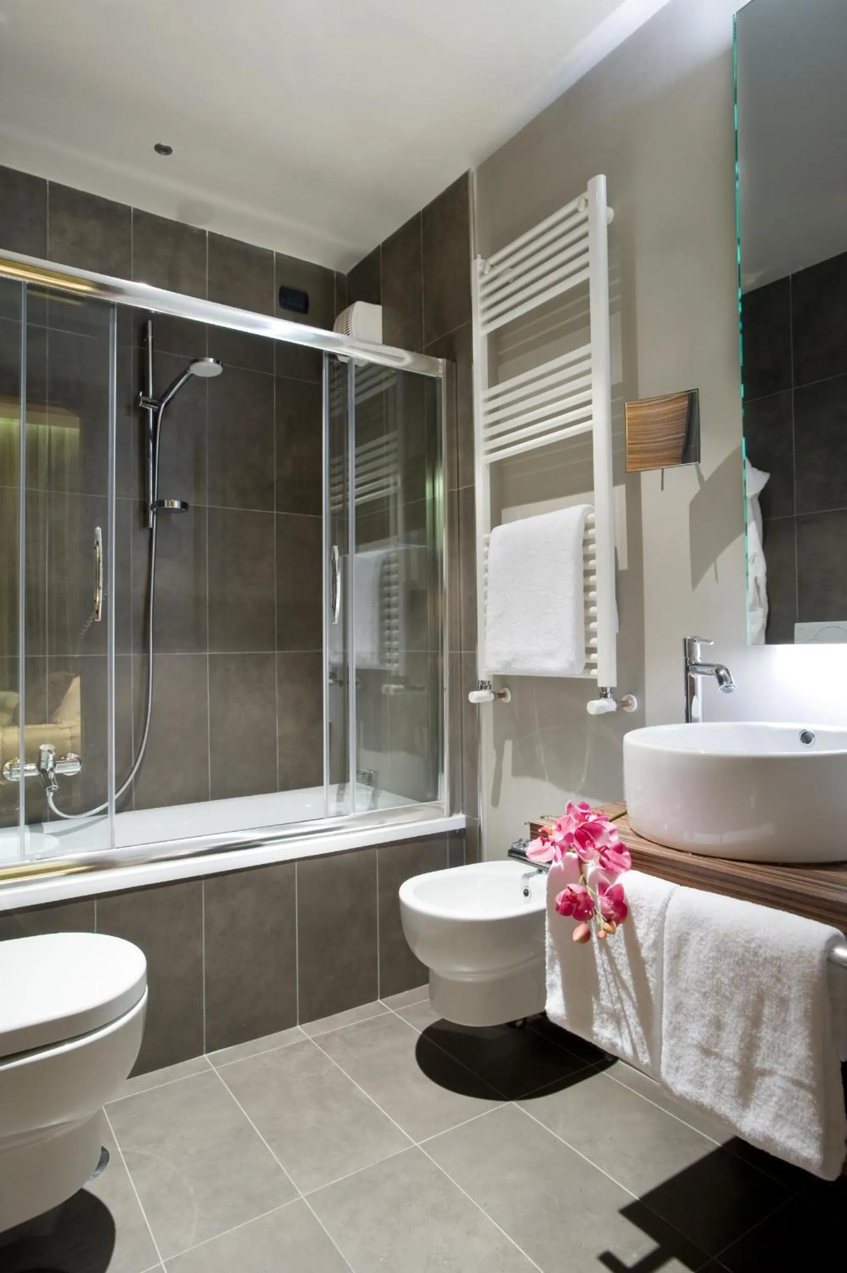 Bathroom in Hotel Unicorno