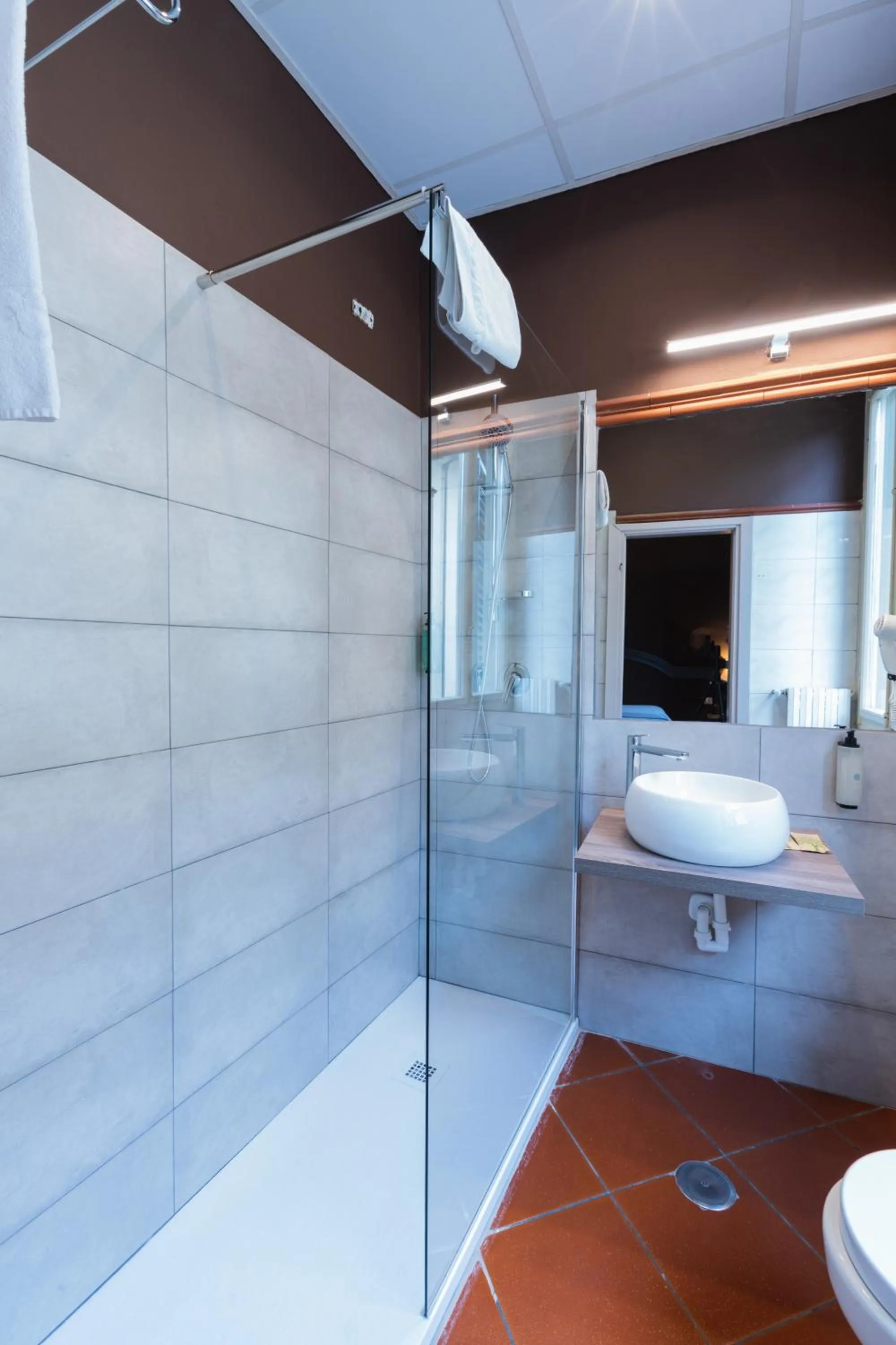 Bathroom in Hotel Unicorno