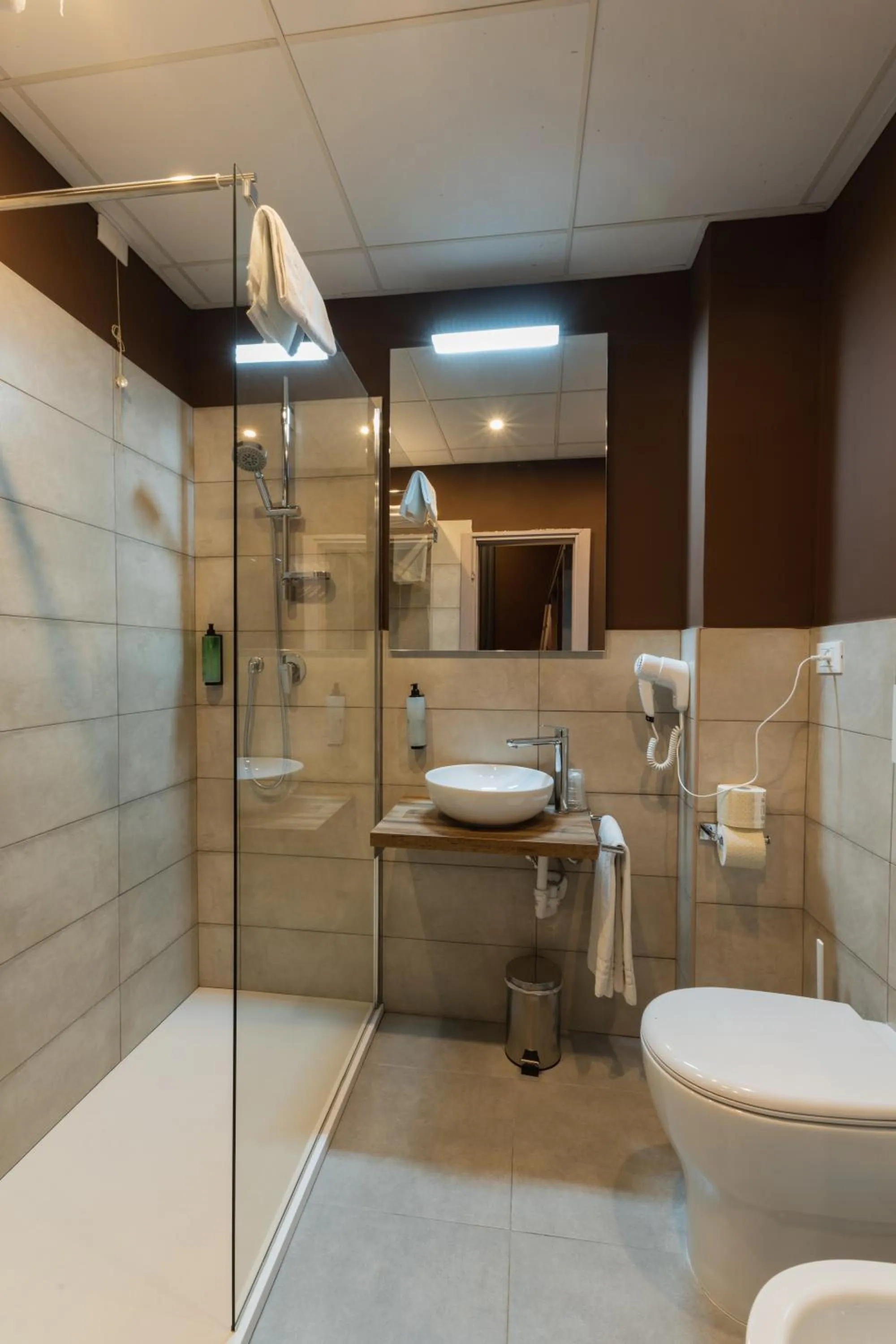 Bathroom in Hotel Unicorno