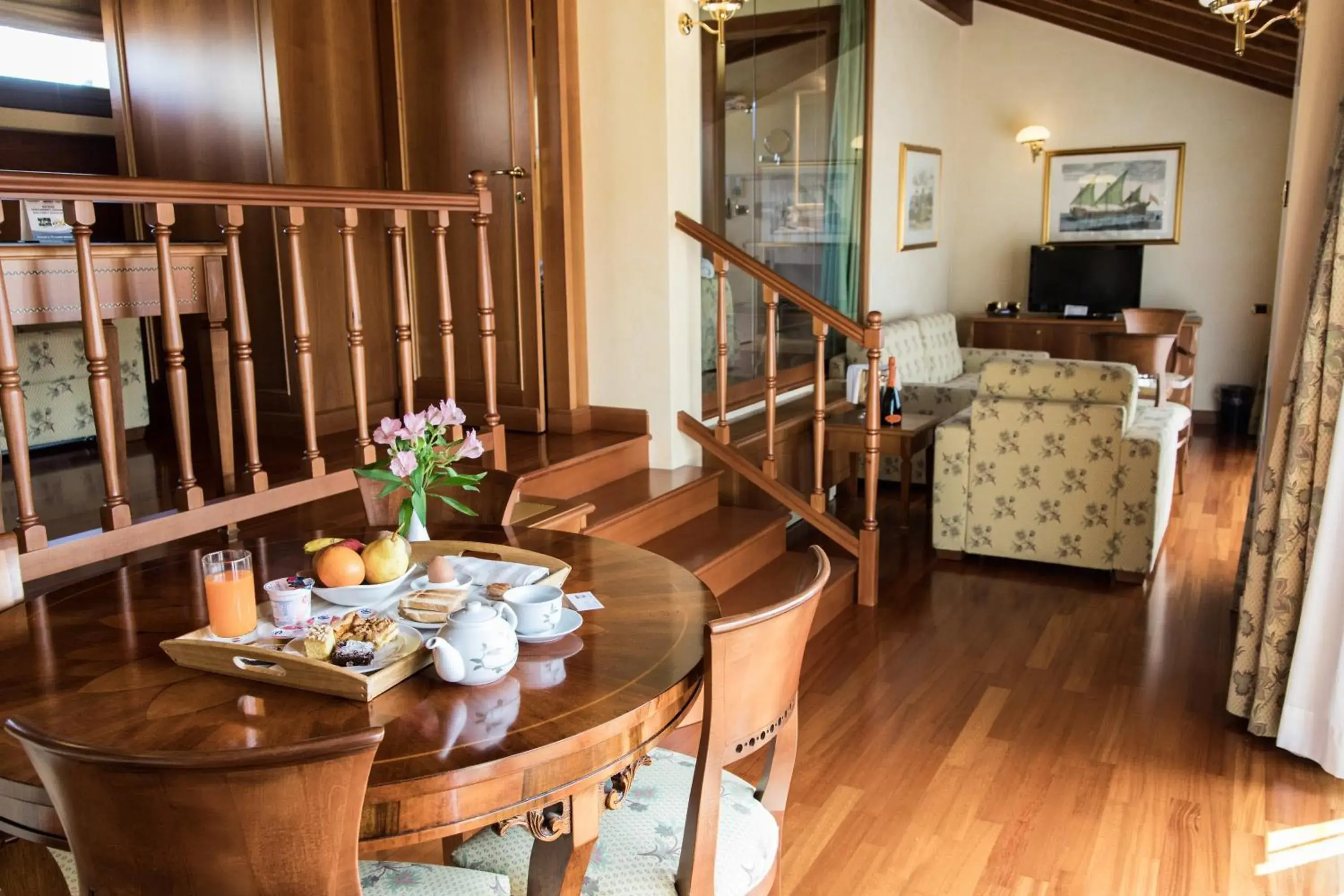 Living room in Phi Hotel Dei Medaglioni Living room in Phi Hotel Dei Medaglioni