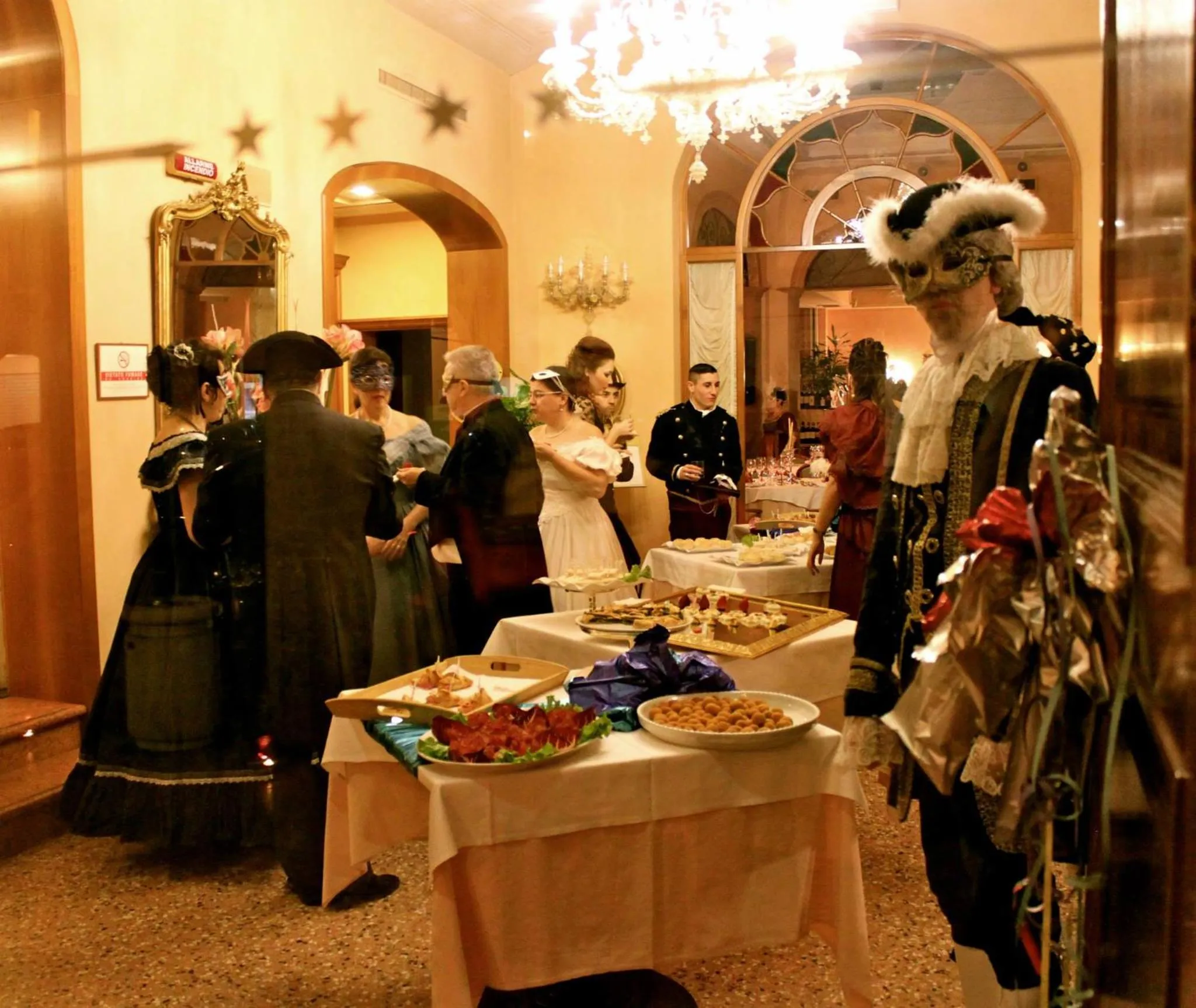 group of guests in Phi Hotel Dei Medaglioni