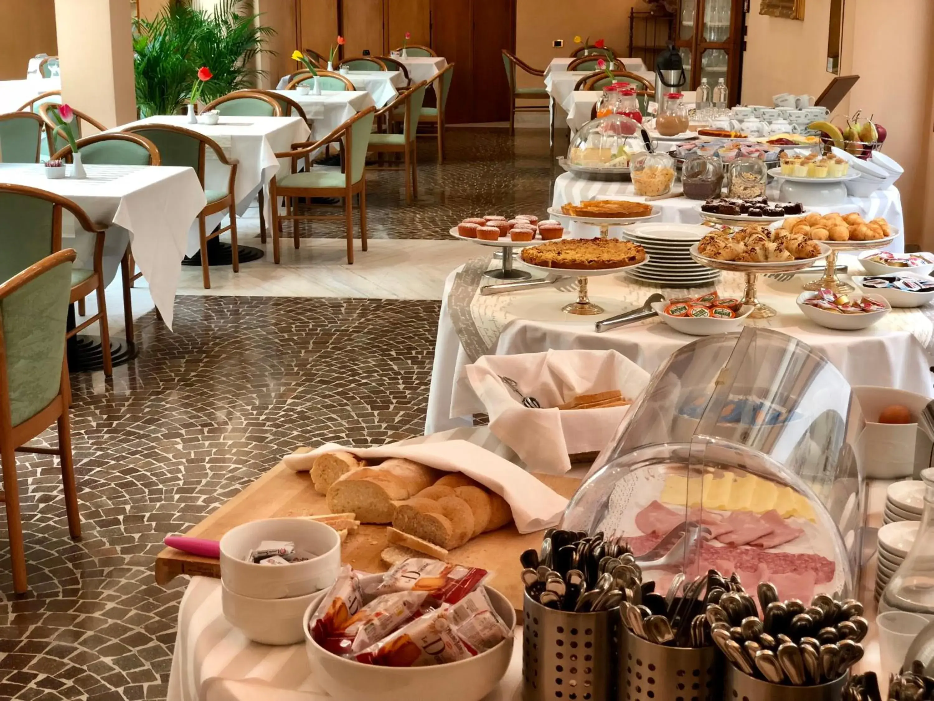 Buffet breakfast in Phi Hotel Dei Medaglioni Buffet breakfast in Phi Hotel Dei Medaglioni