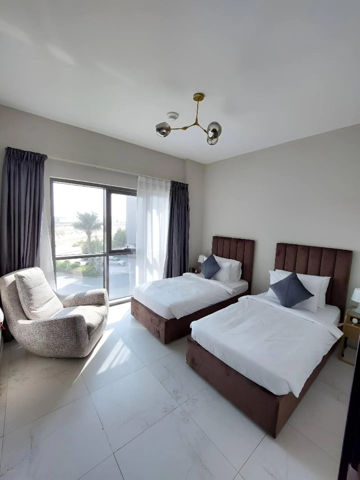 Bed in Budget-friendly 2bd near EXPO with a huge pool