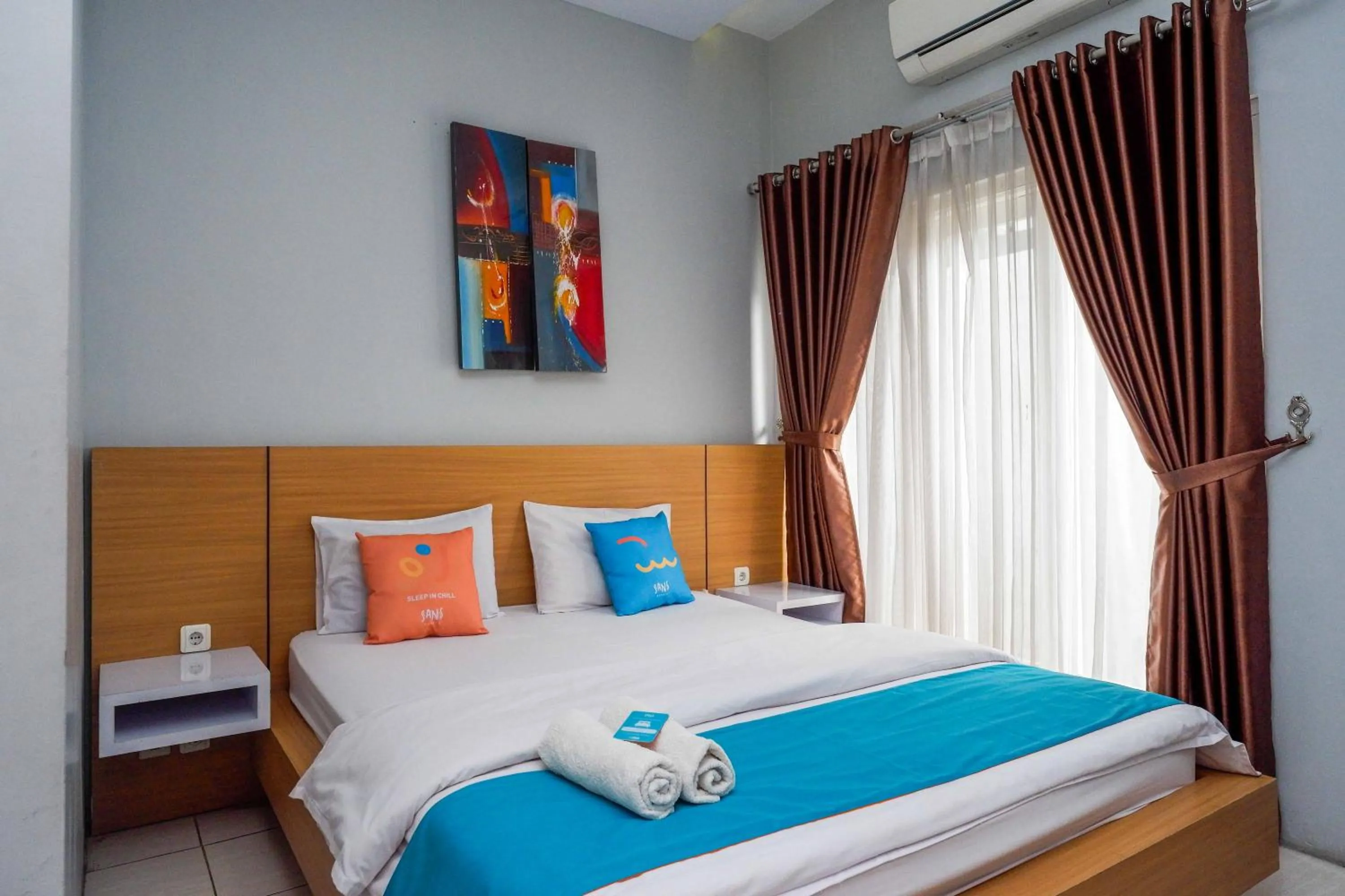 Bedroom, Bed in Sans Hotel Absari Yogyakarta