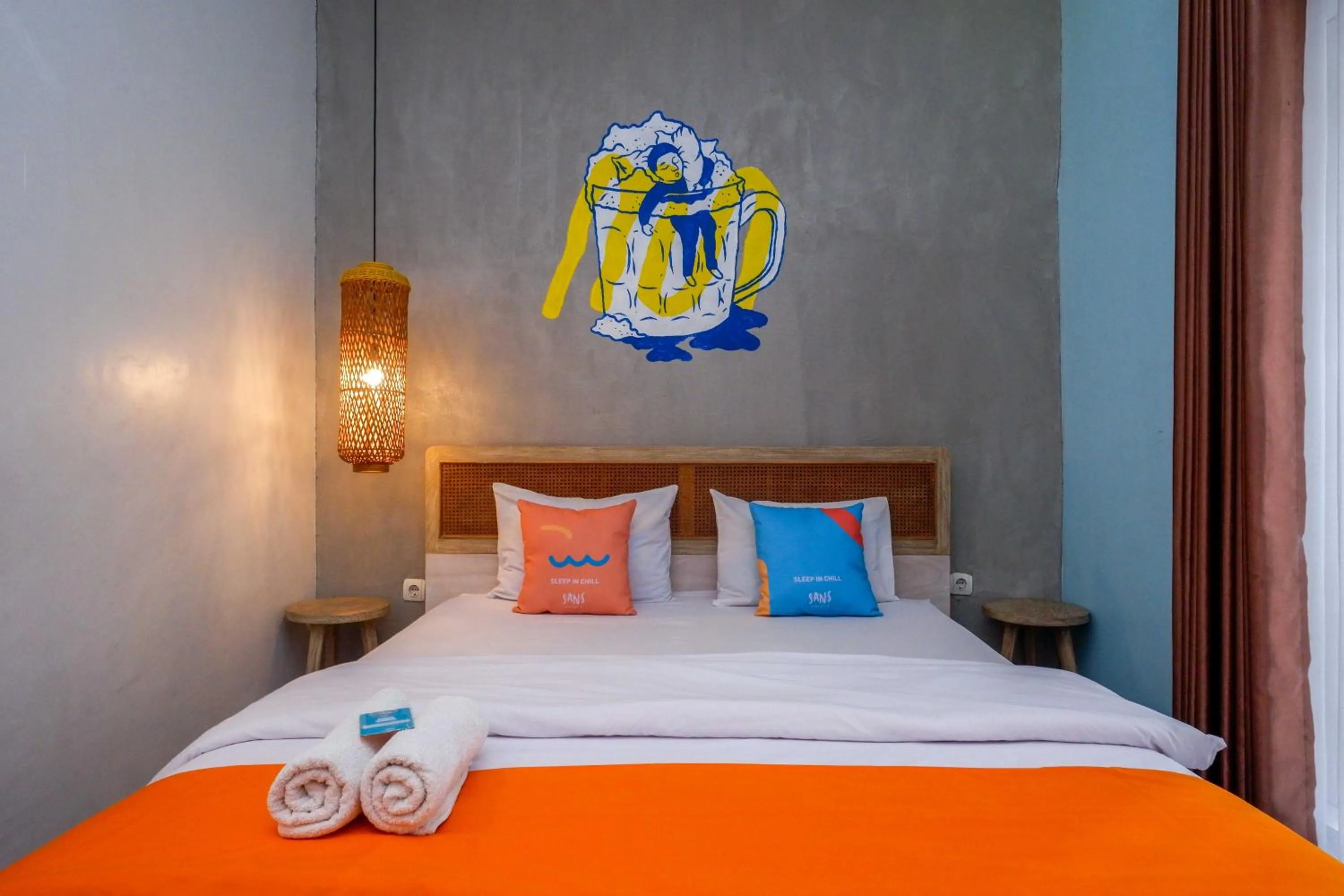 Bedroom, Bed in Sans Hotel Absari Yogyakarta