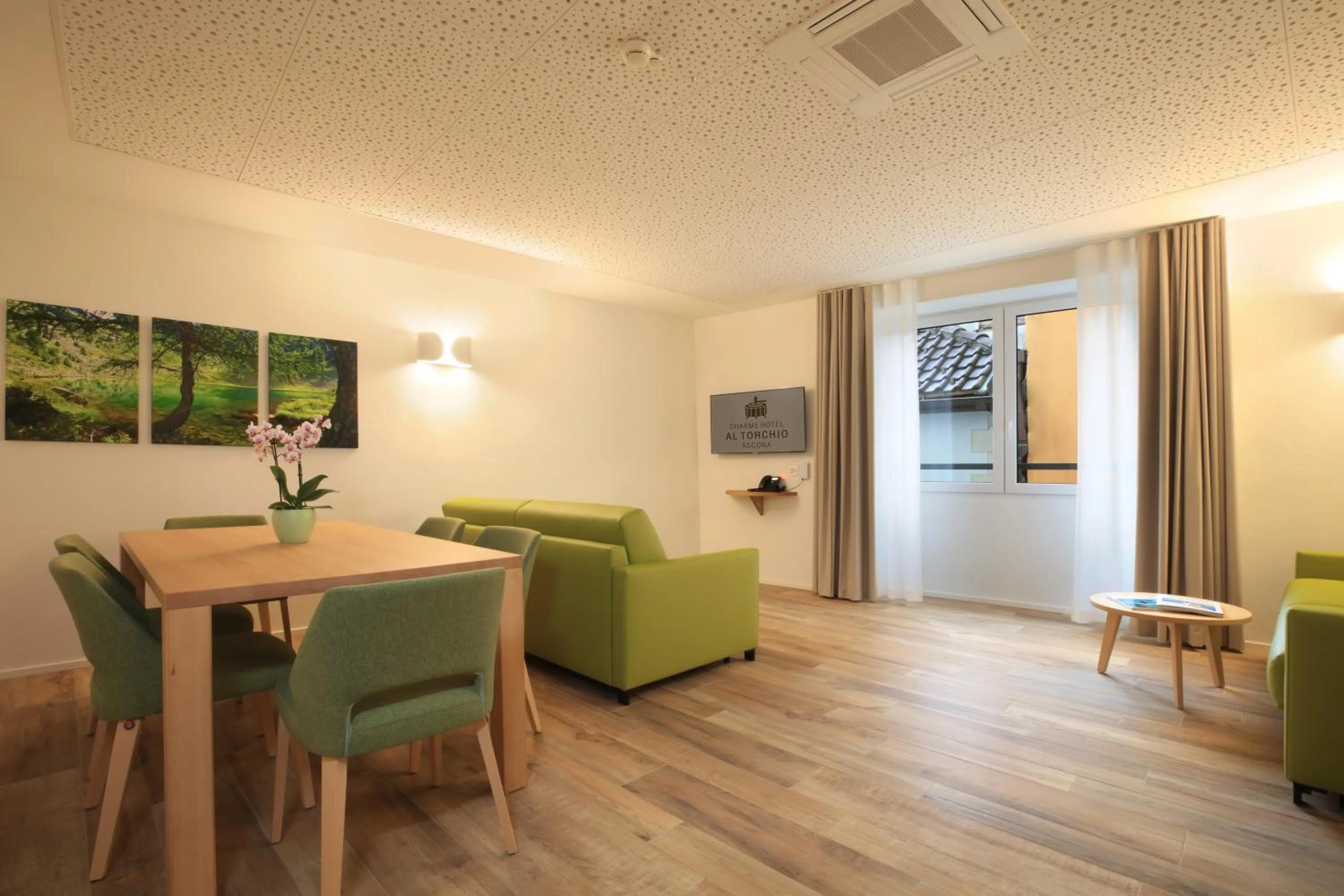 Living room in Charme Hotel al Torchio