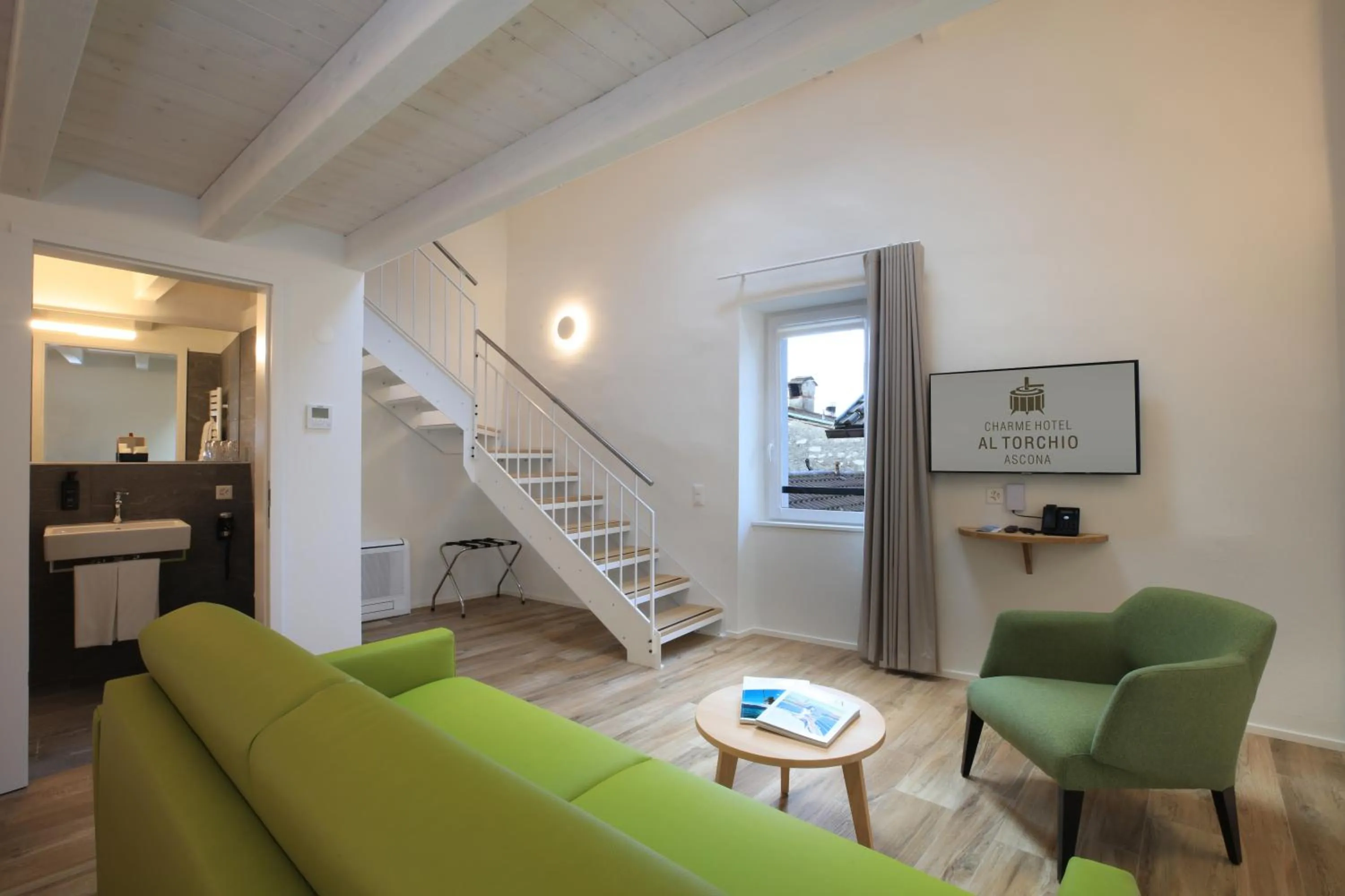 Living room in Charme Hotel al Torchio