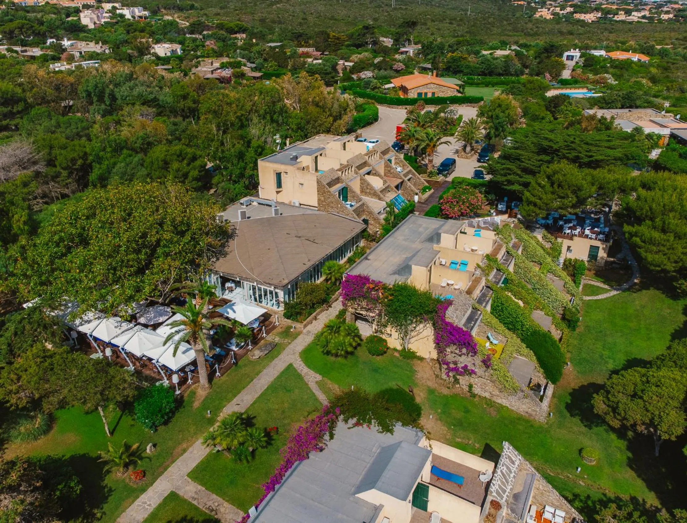 Bird's eye view in UNAHOTELS Club Hotel Ancora