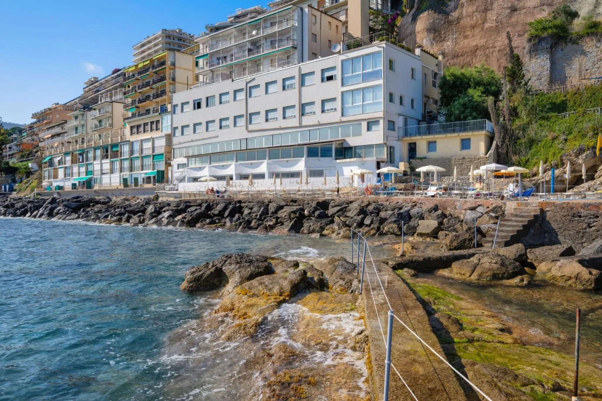 Bird's eye view in Hotel La Perla Del Capo