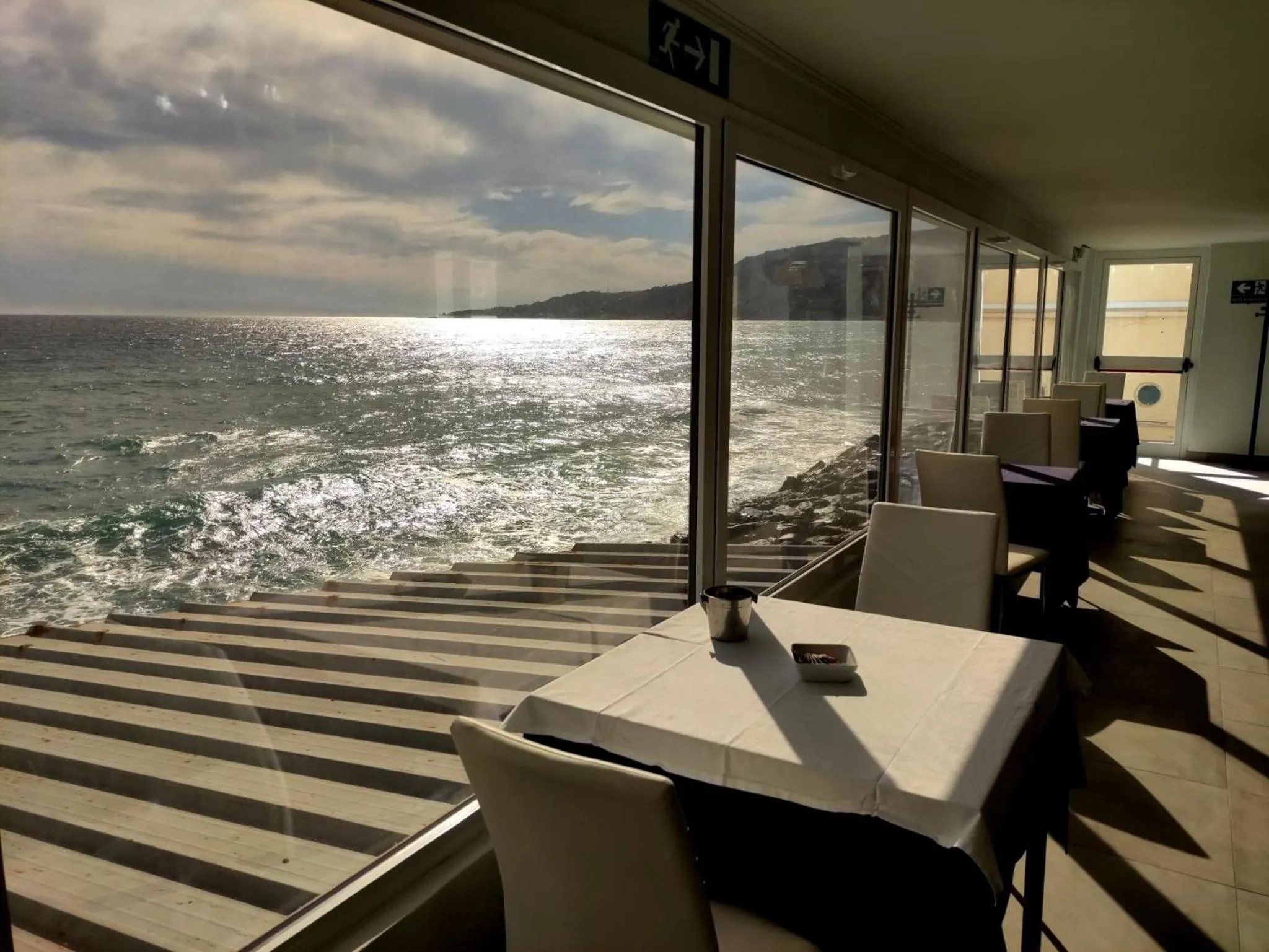 Sea view in Hotel La Perla Del Capo