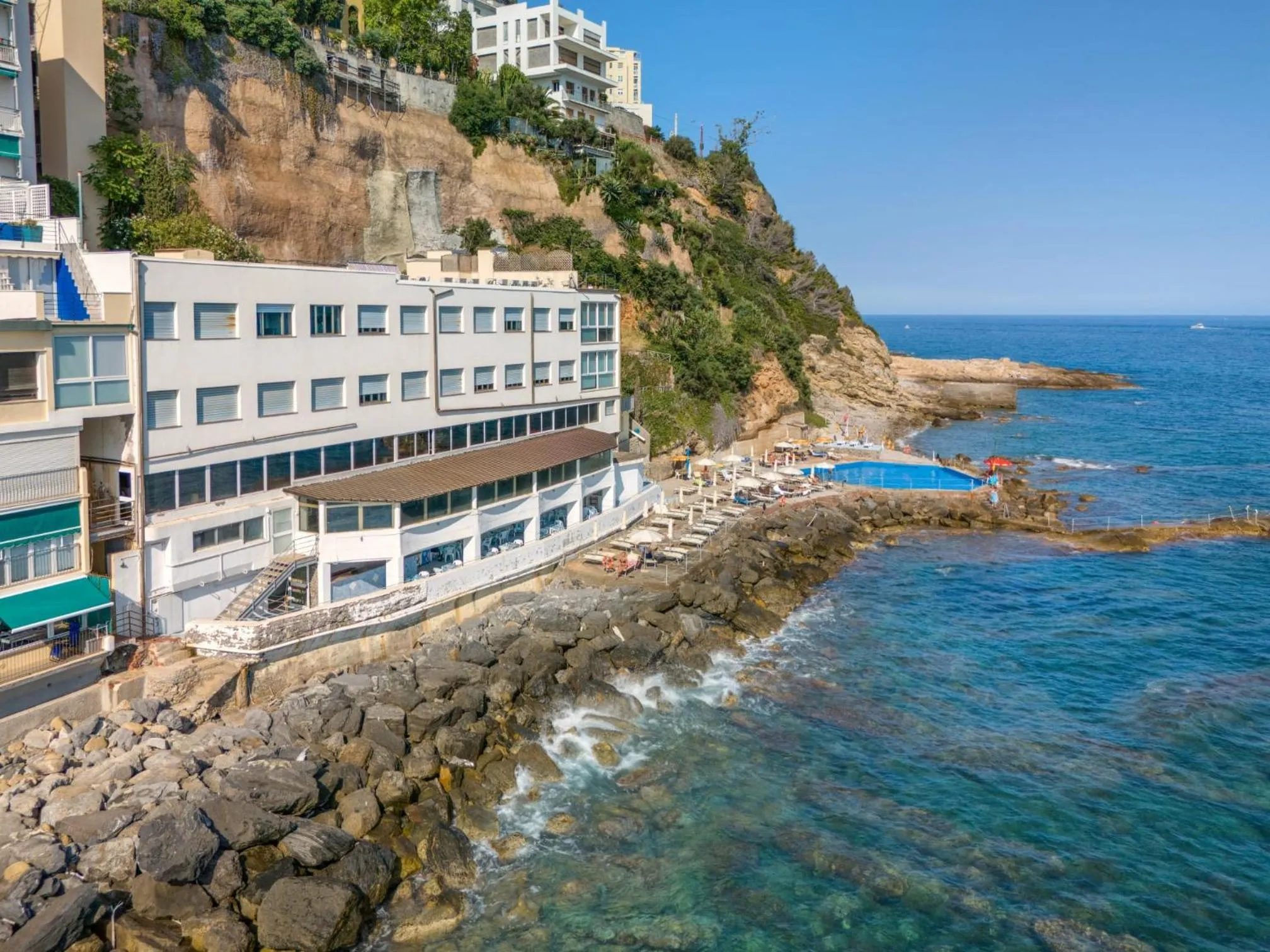 Bird's eye view in Hotel La Perla Del Capo