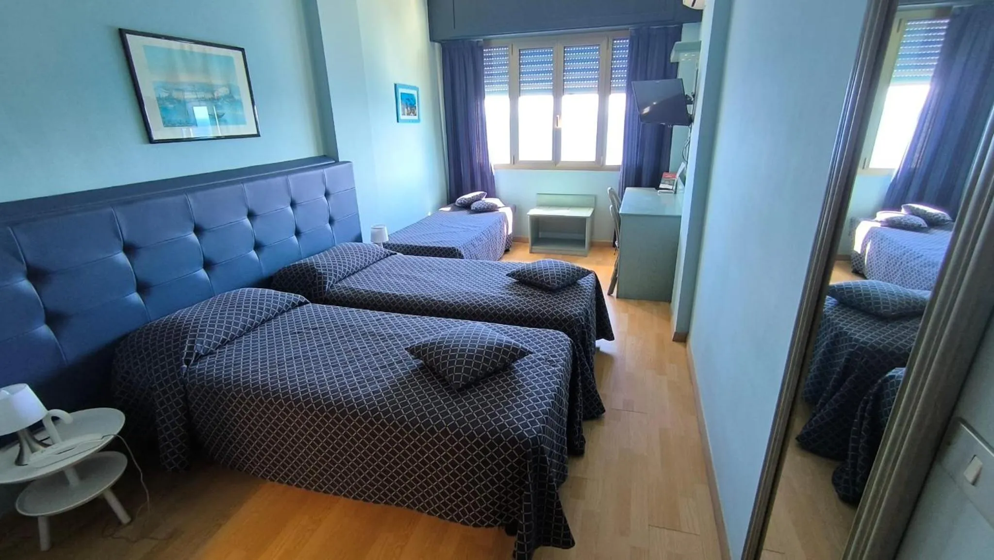 Bed in Hotel La Perla Del Capo