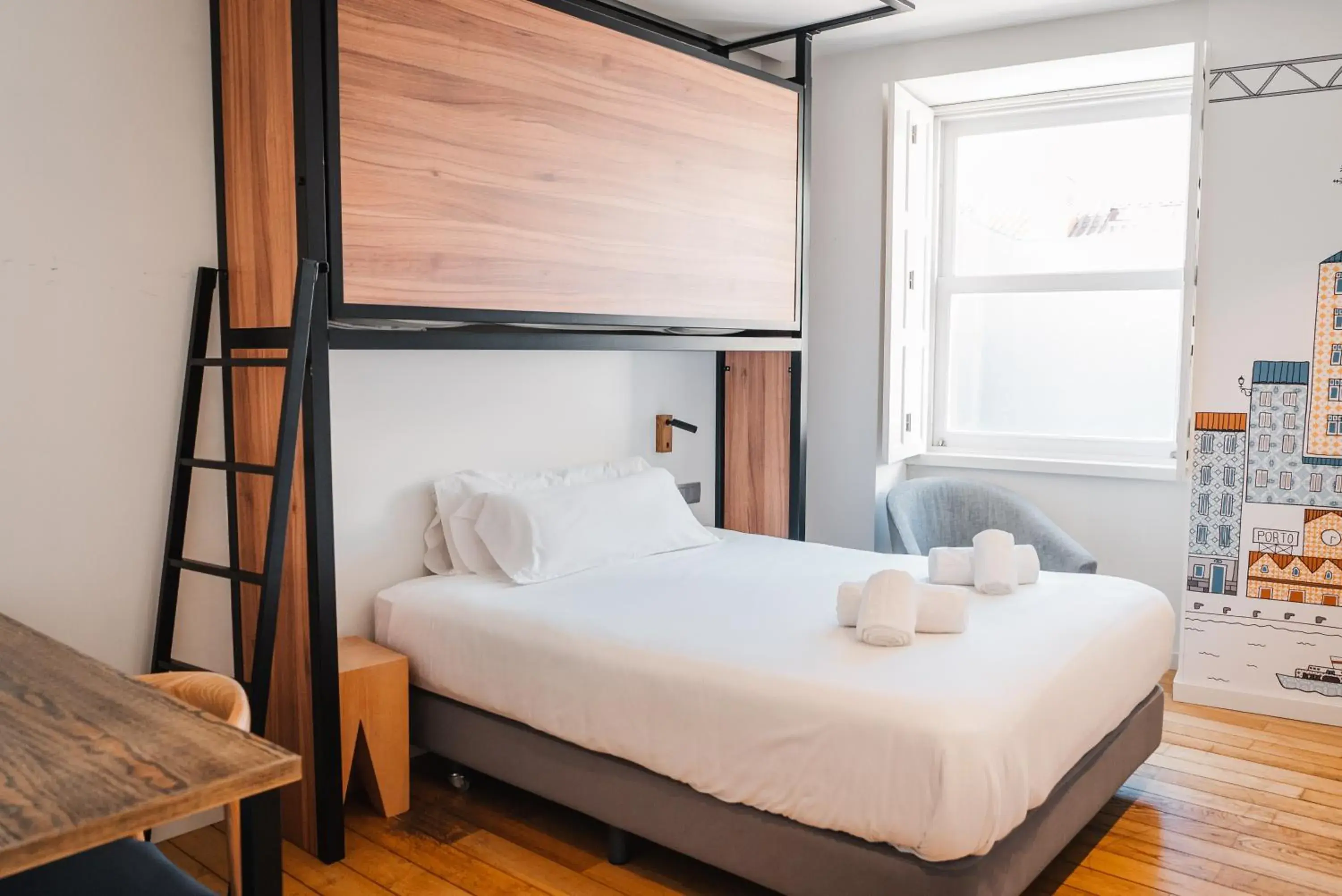 Bedroom, Bed in The Central House Porto Ribeira Bedroom, Bed in The Central House Porto Ribeira