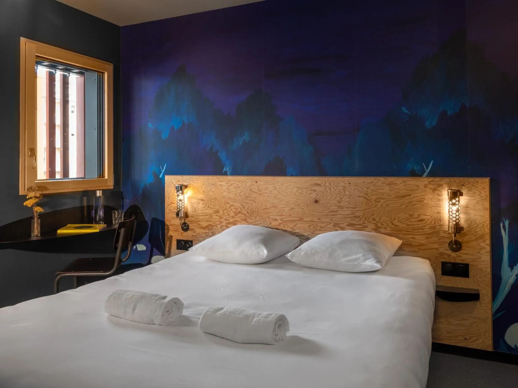 Bed in Eklo Hotels Toulouse Cartoucherie Zénith