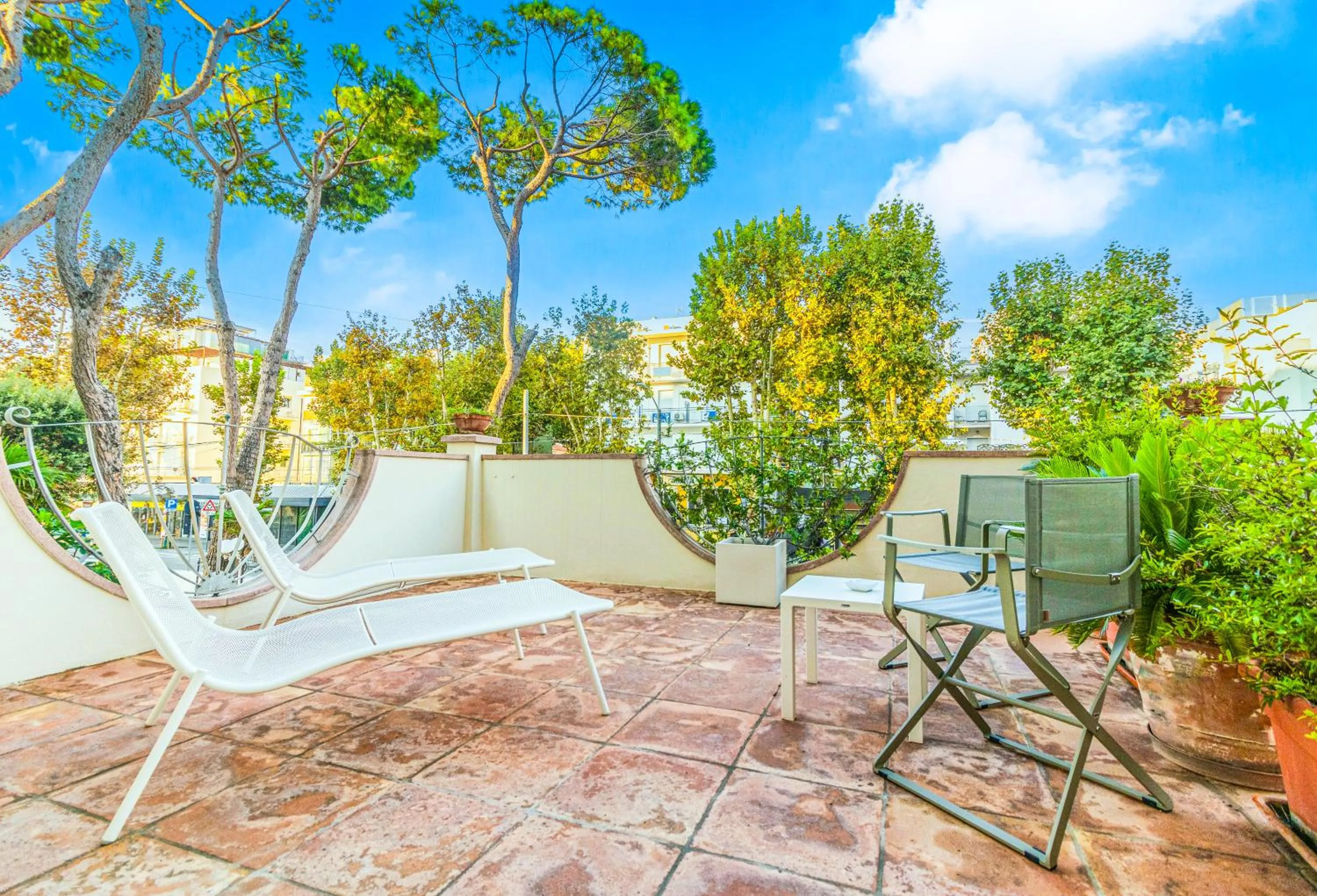 Balcony/Terrace in Parco dei Principi Boutique Hotel