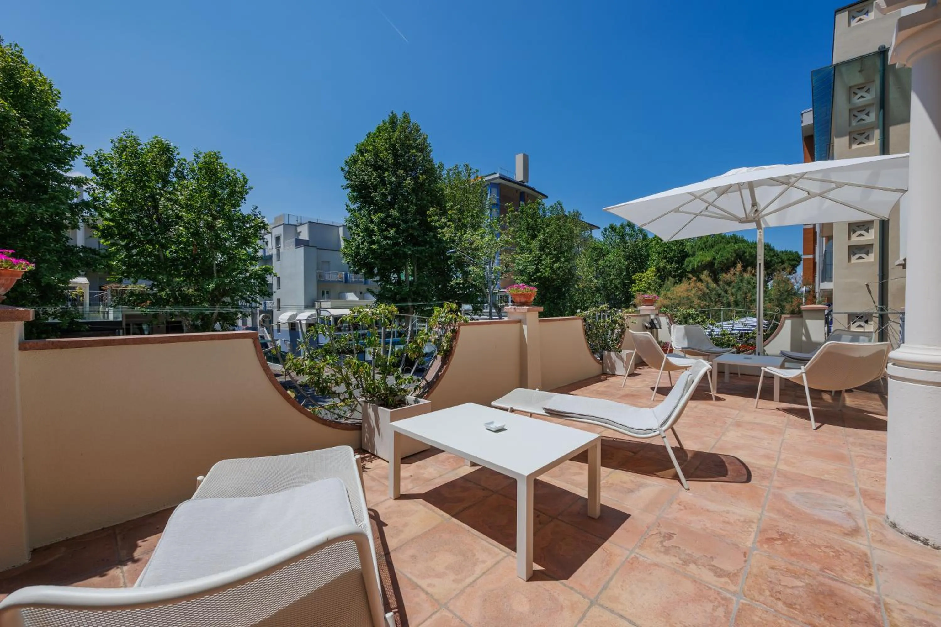 Balcony/Terrace in Parco dei Principi Boutique Hotel