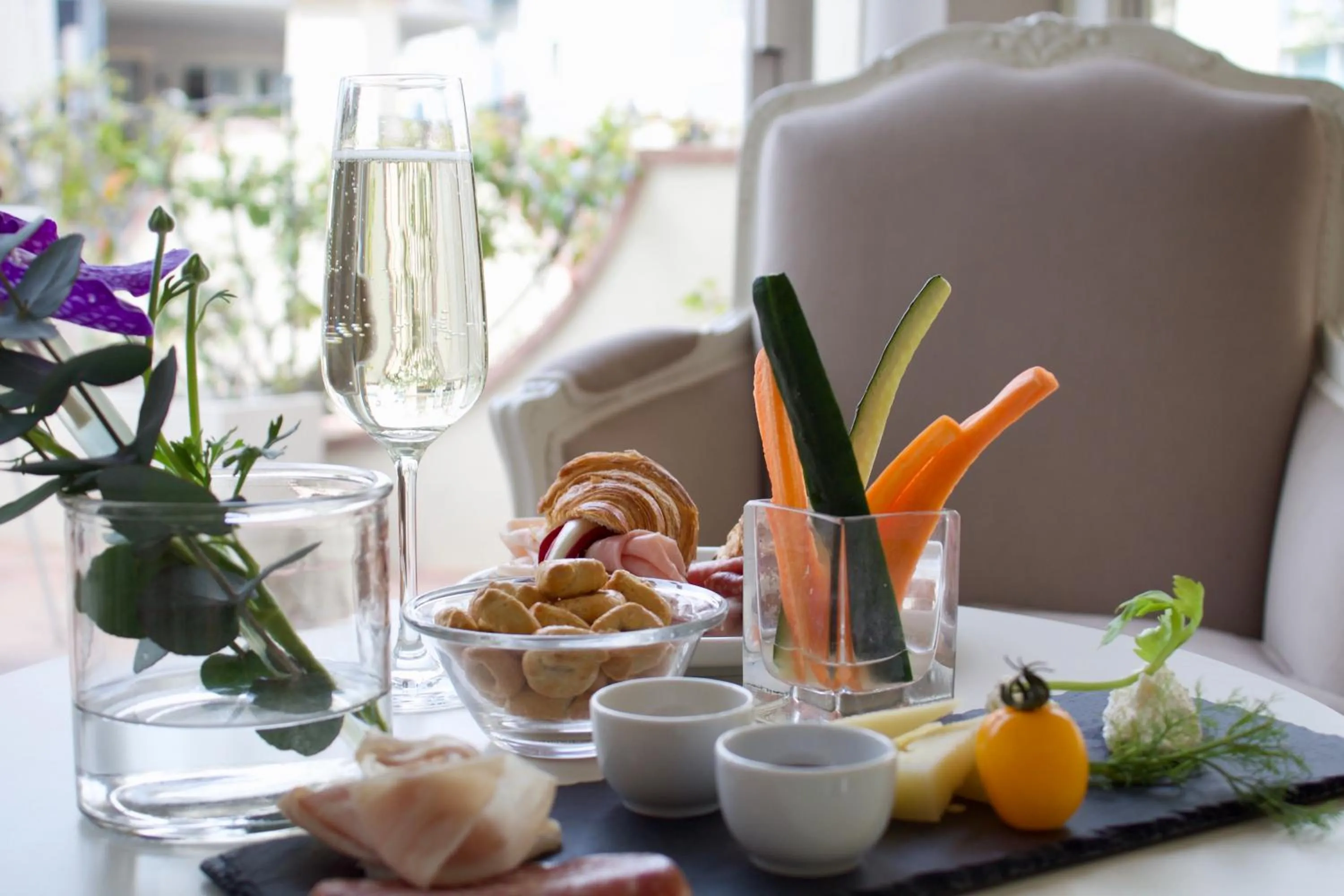 Food in Parco dei Principi Boutique Hotel