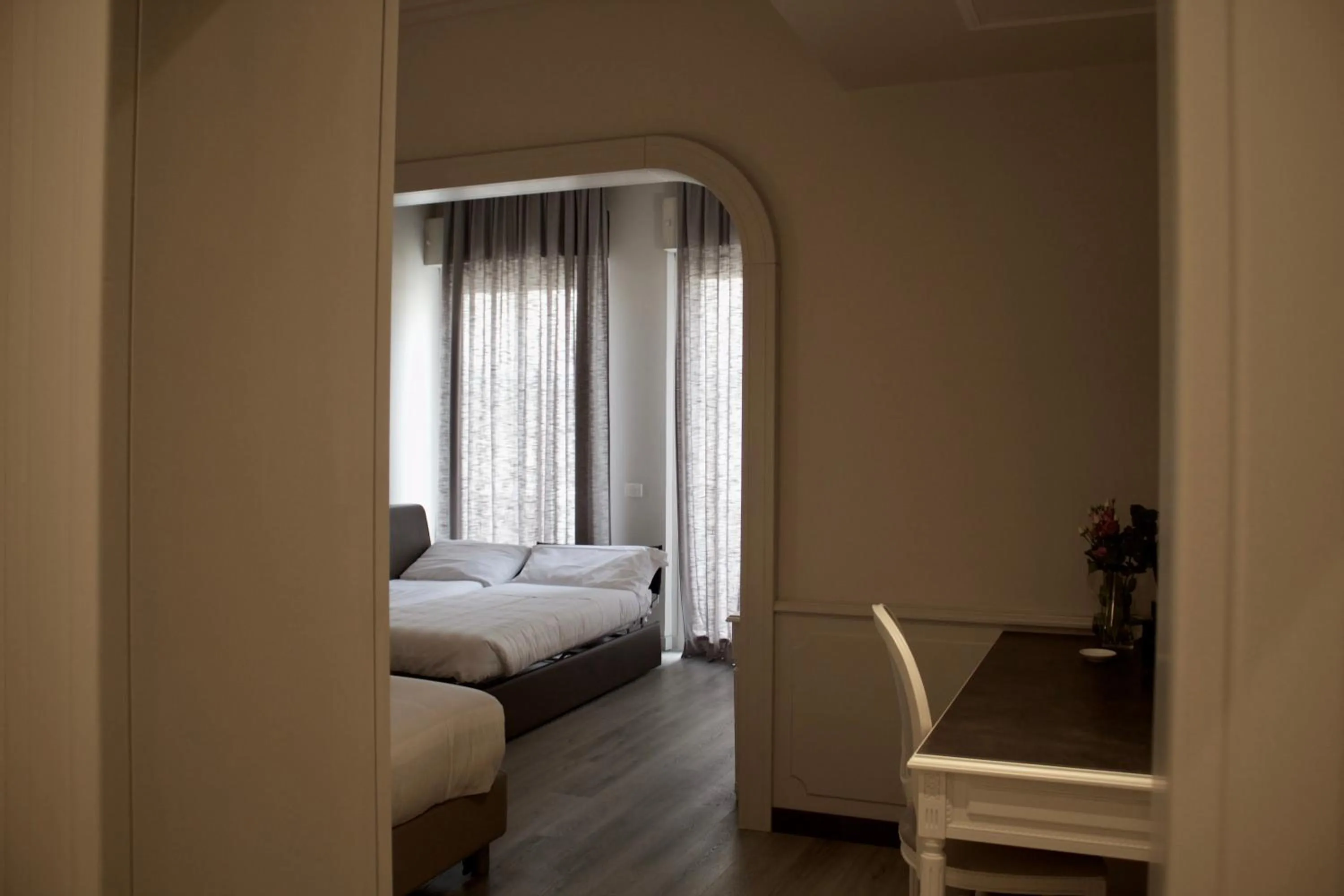 Coffee/tea facilities, Bed in Parco dei Principi Boutique Hotel