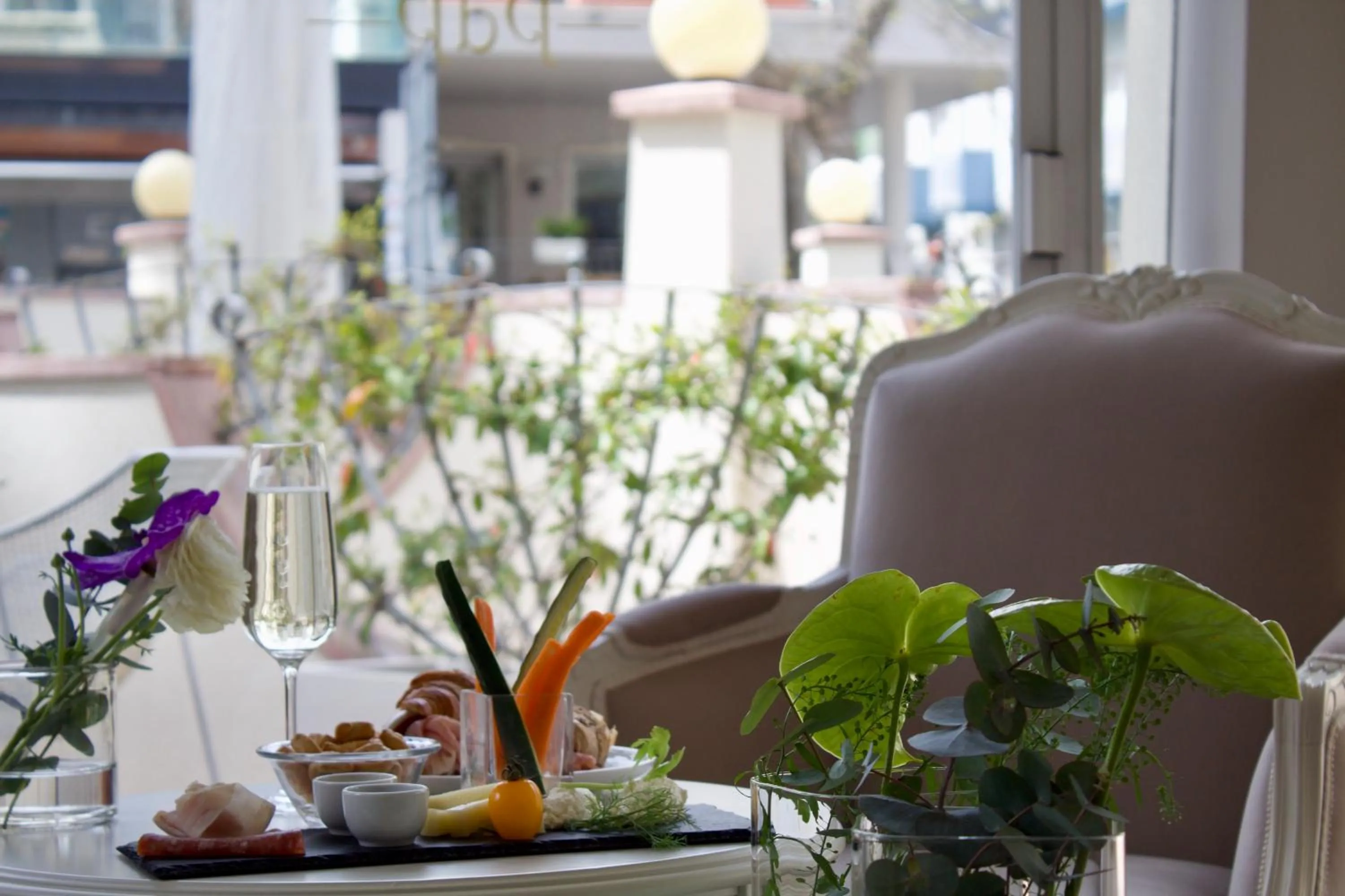 Food in Parco dei Principi Boutique Hotel