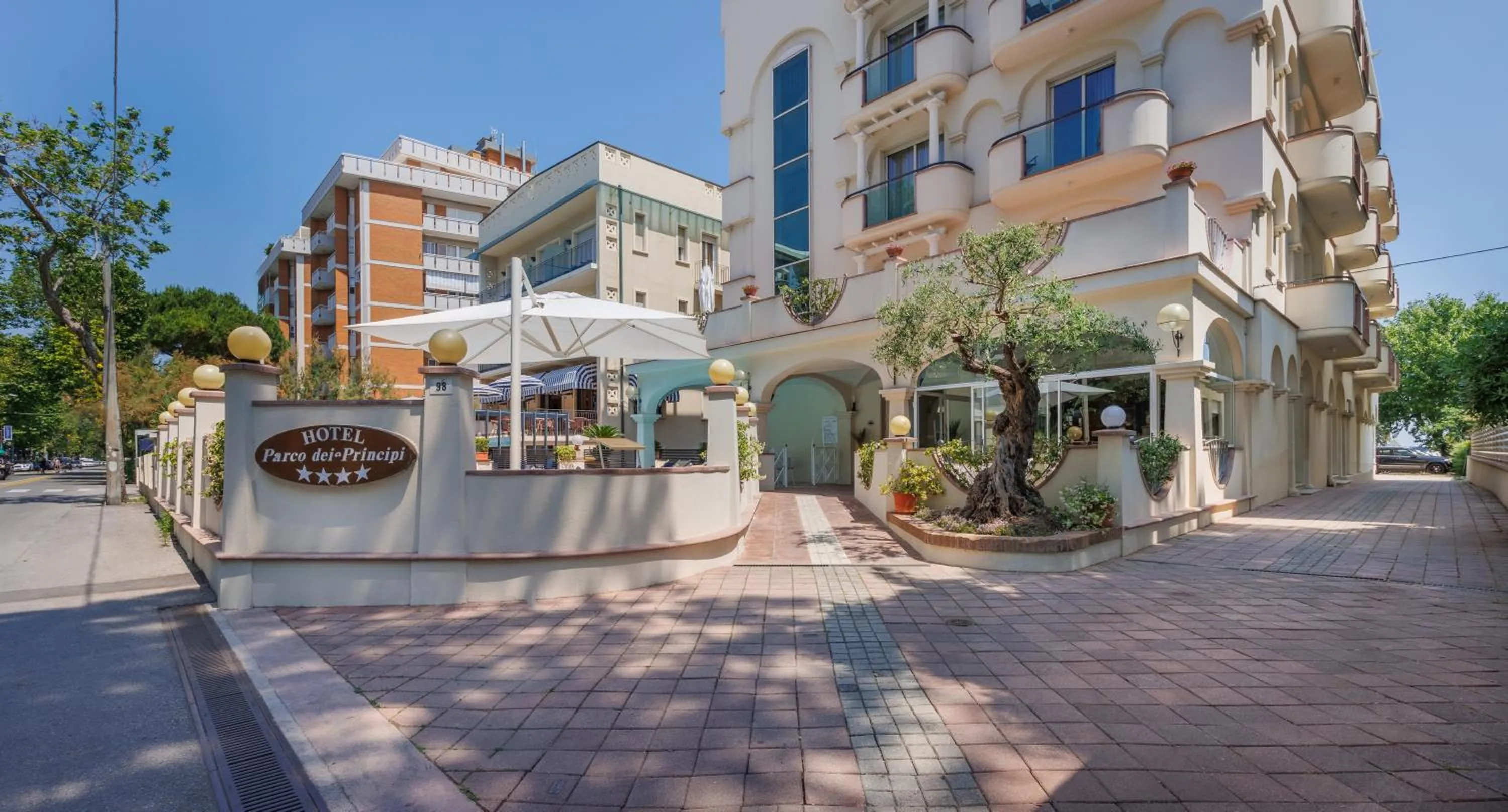 Property building in Parco dei Principi Boutique Hotel