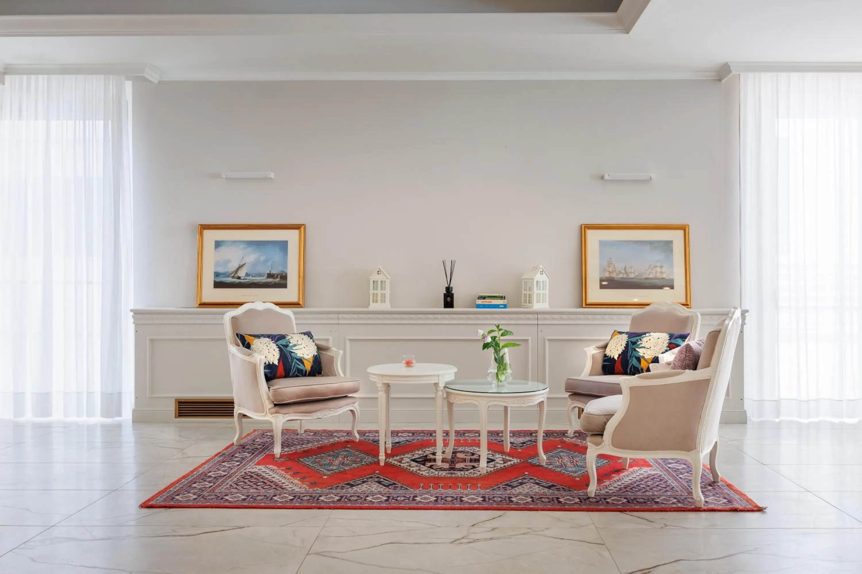 Lobby or reception in Parco dei Principi Boutique Hotel