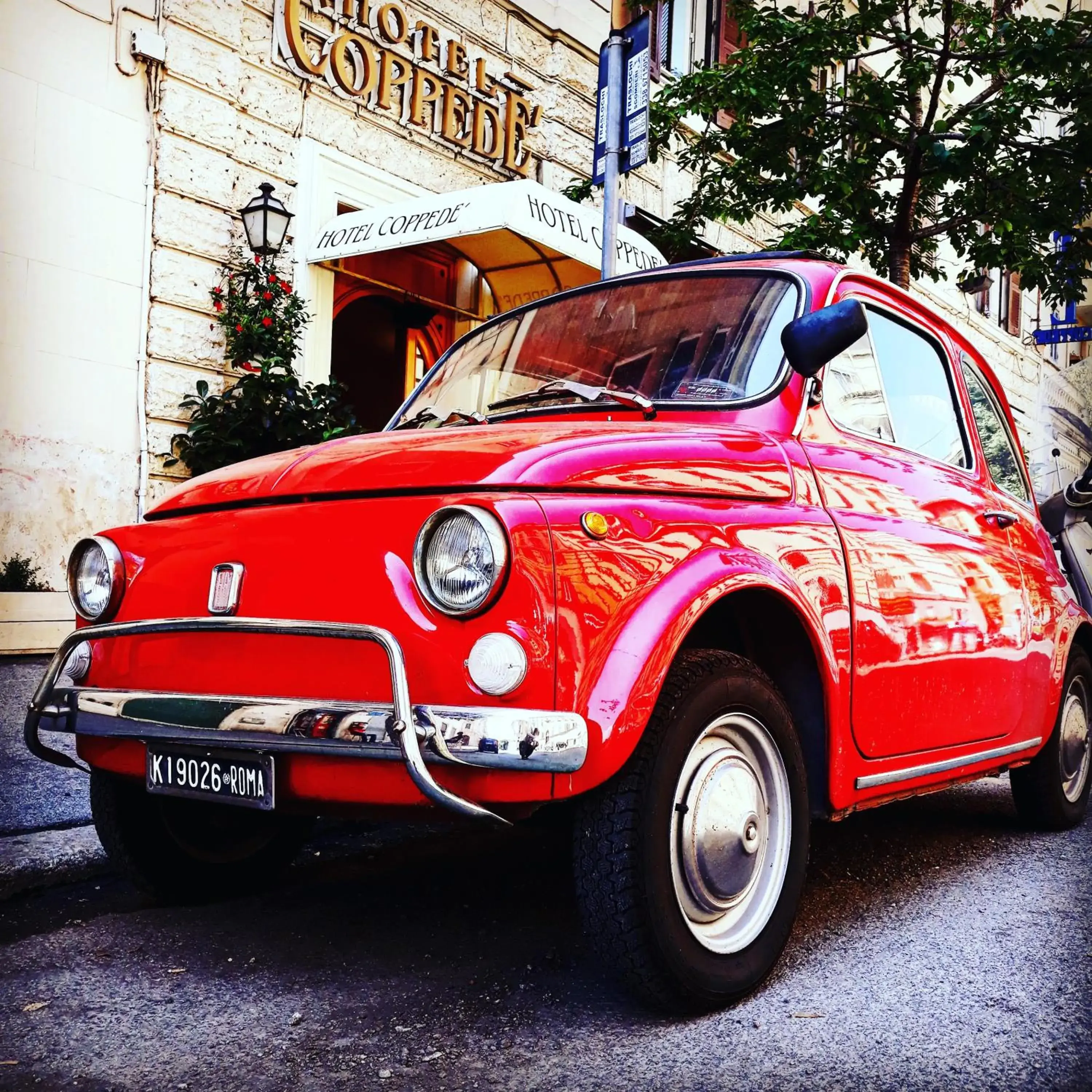 Facade/entrance in Hotel Coppede' Facade/entrance in Hotel Coppede'