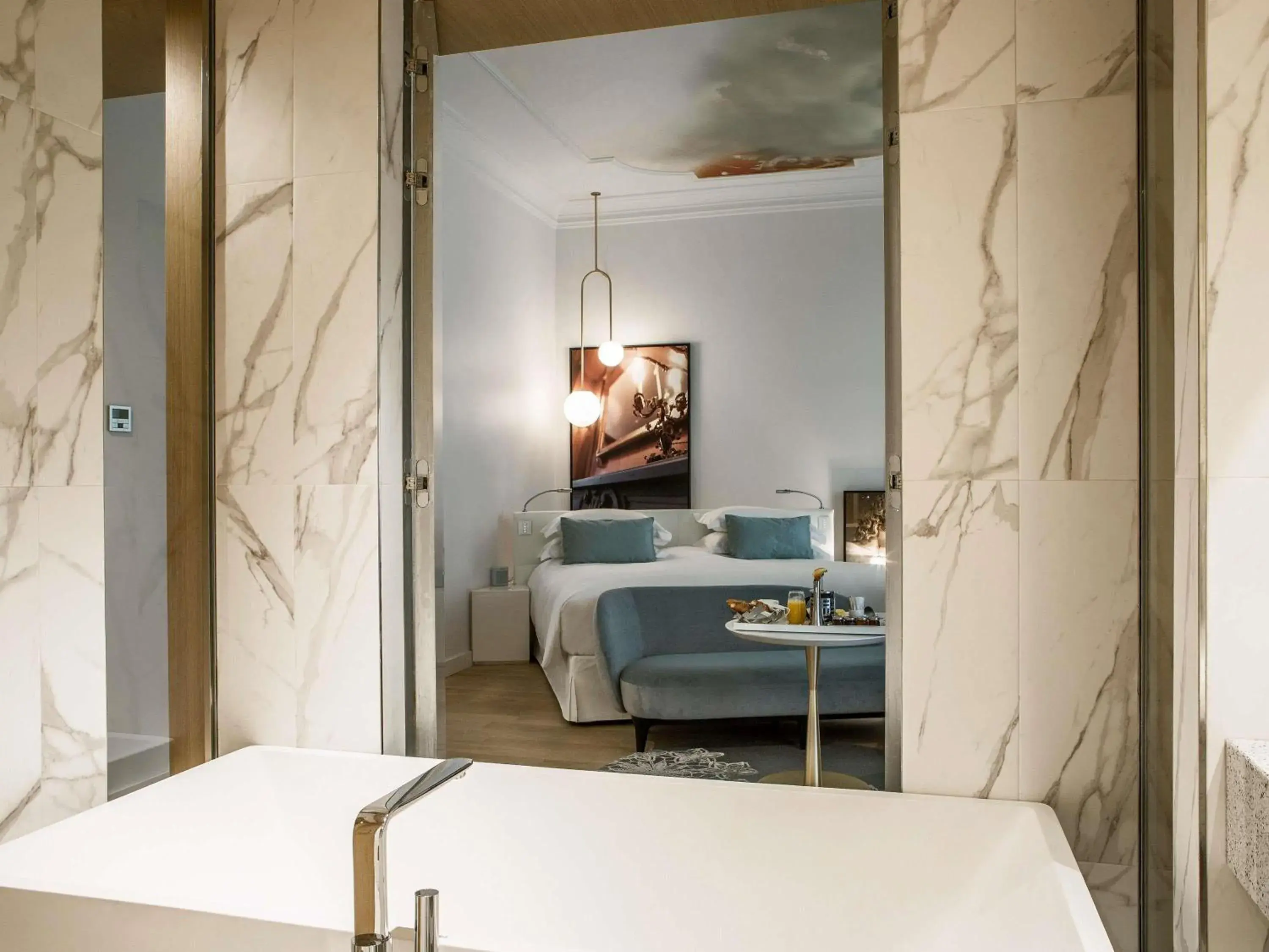 Bedroom, Bed in Sofitel Roma Villa Borghese Bedroom, Bed in Sofitel Roma Villa Borghese