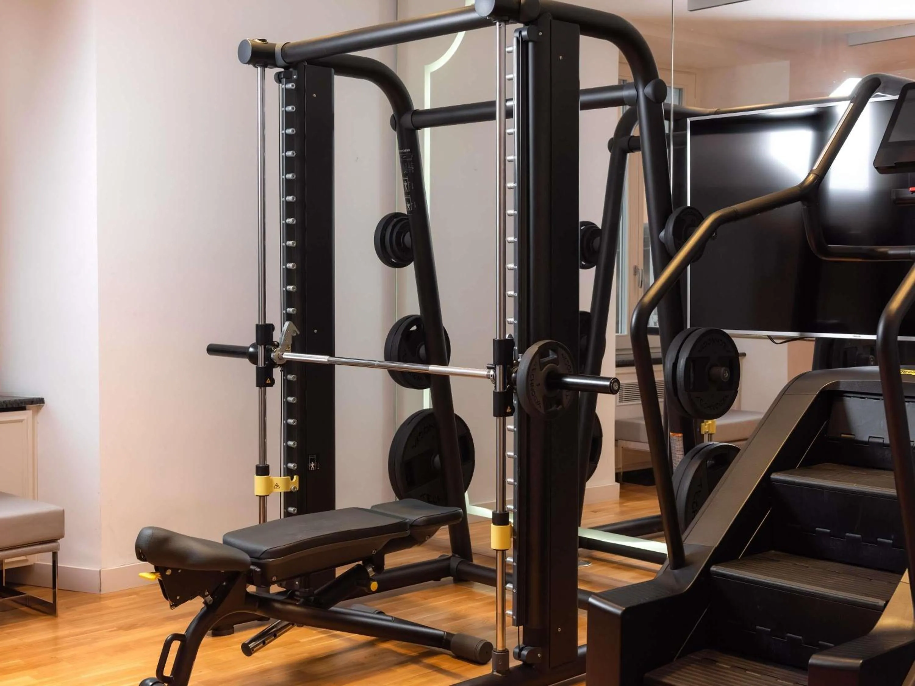 Fitness centre/facilities in Sofitel Roma Villa Borghese