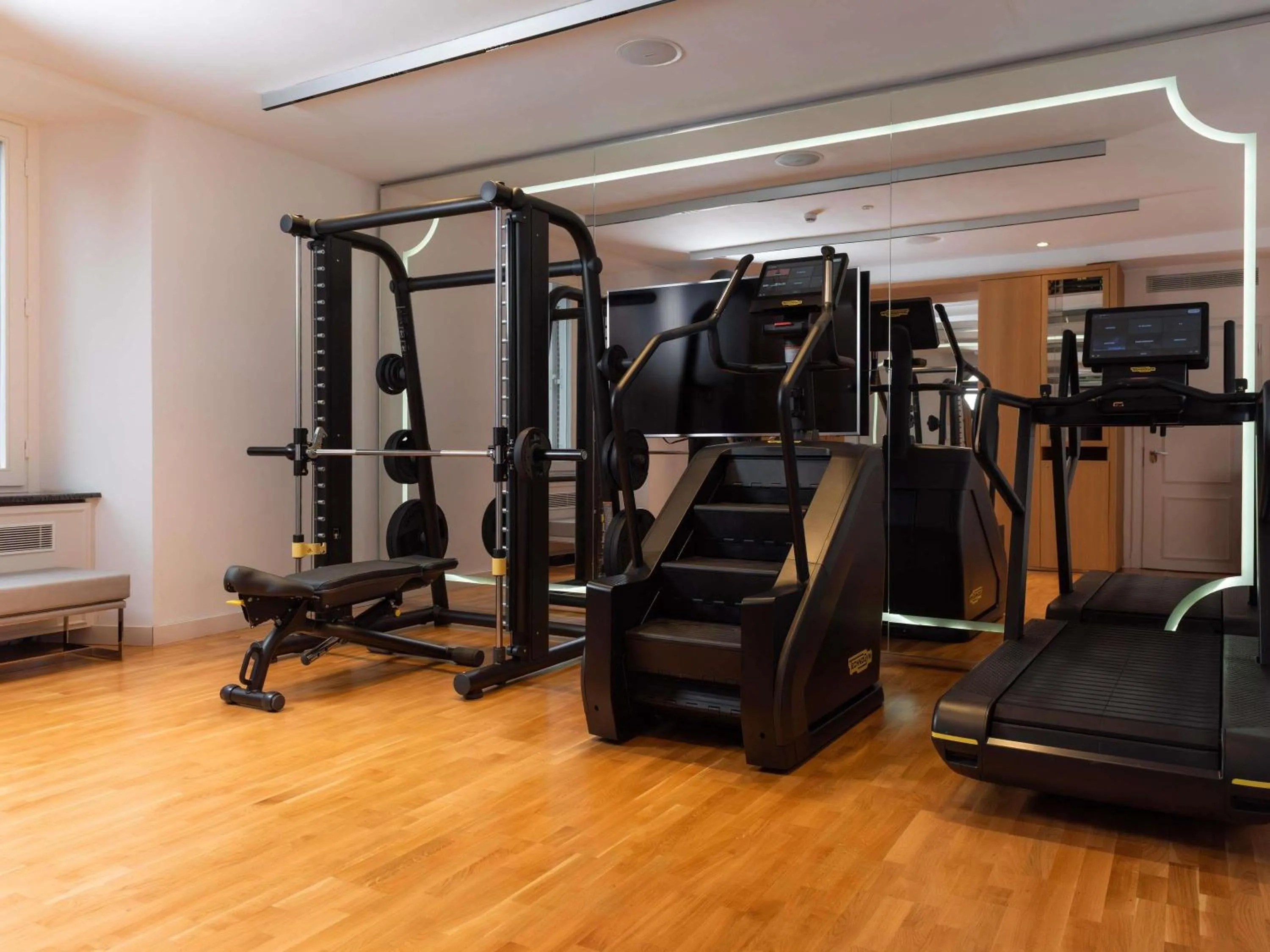Fitness centre/facilities in Sofitel Roma Villa Borghese