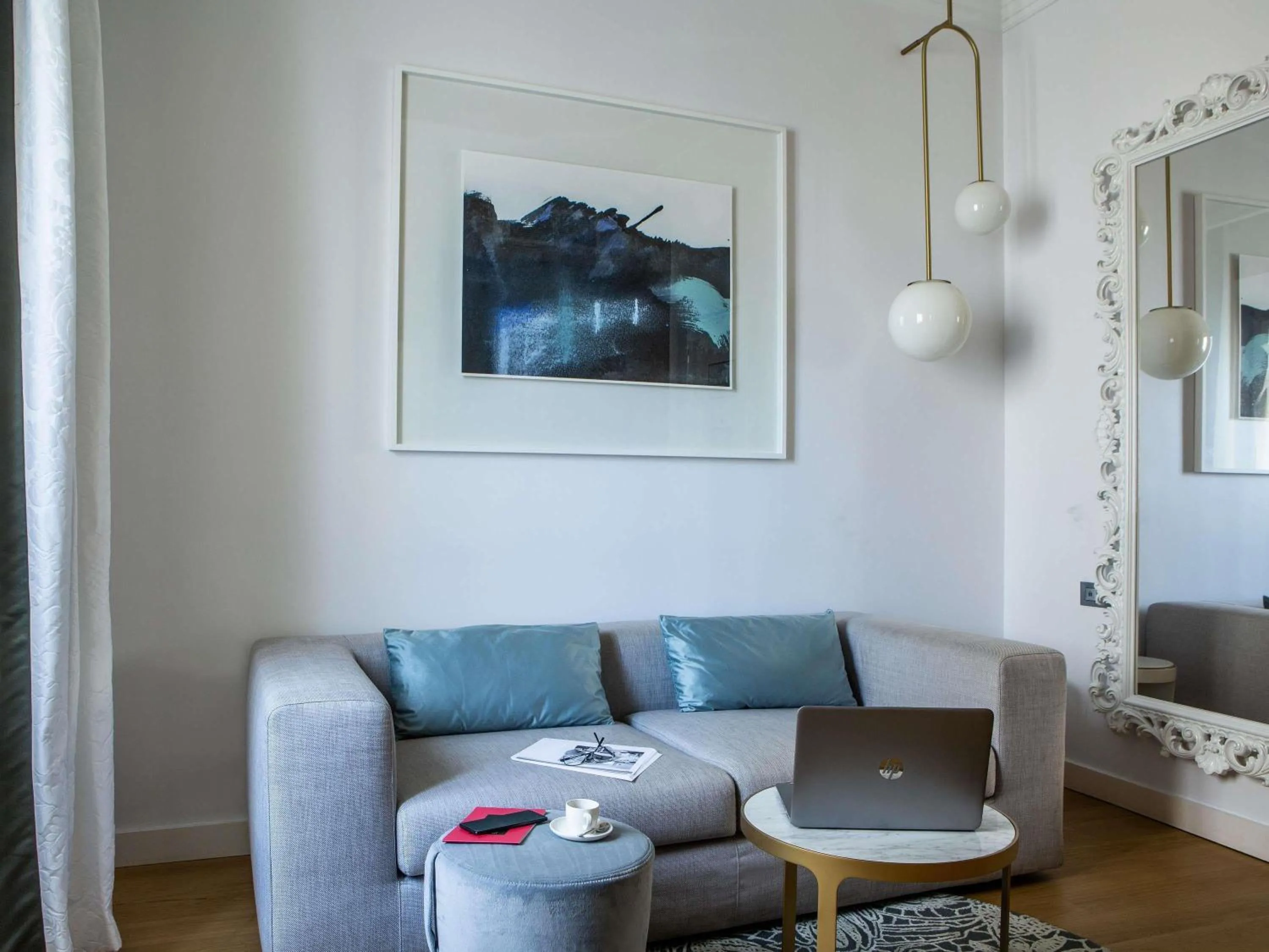 Bedroom in Sofitel Roma Villa Borghese