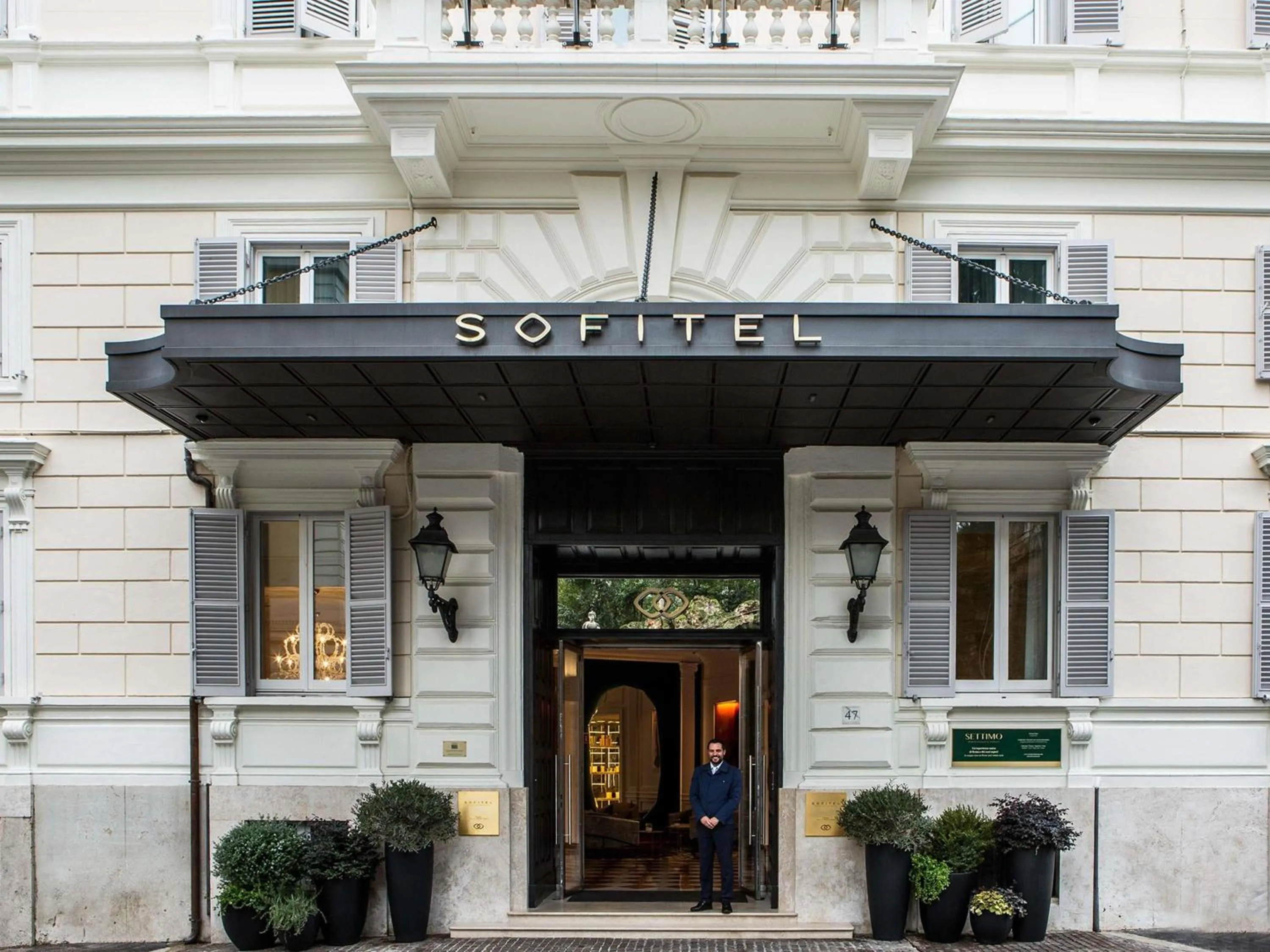 Property building in Sofitel Roma Villa Borghese