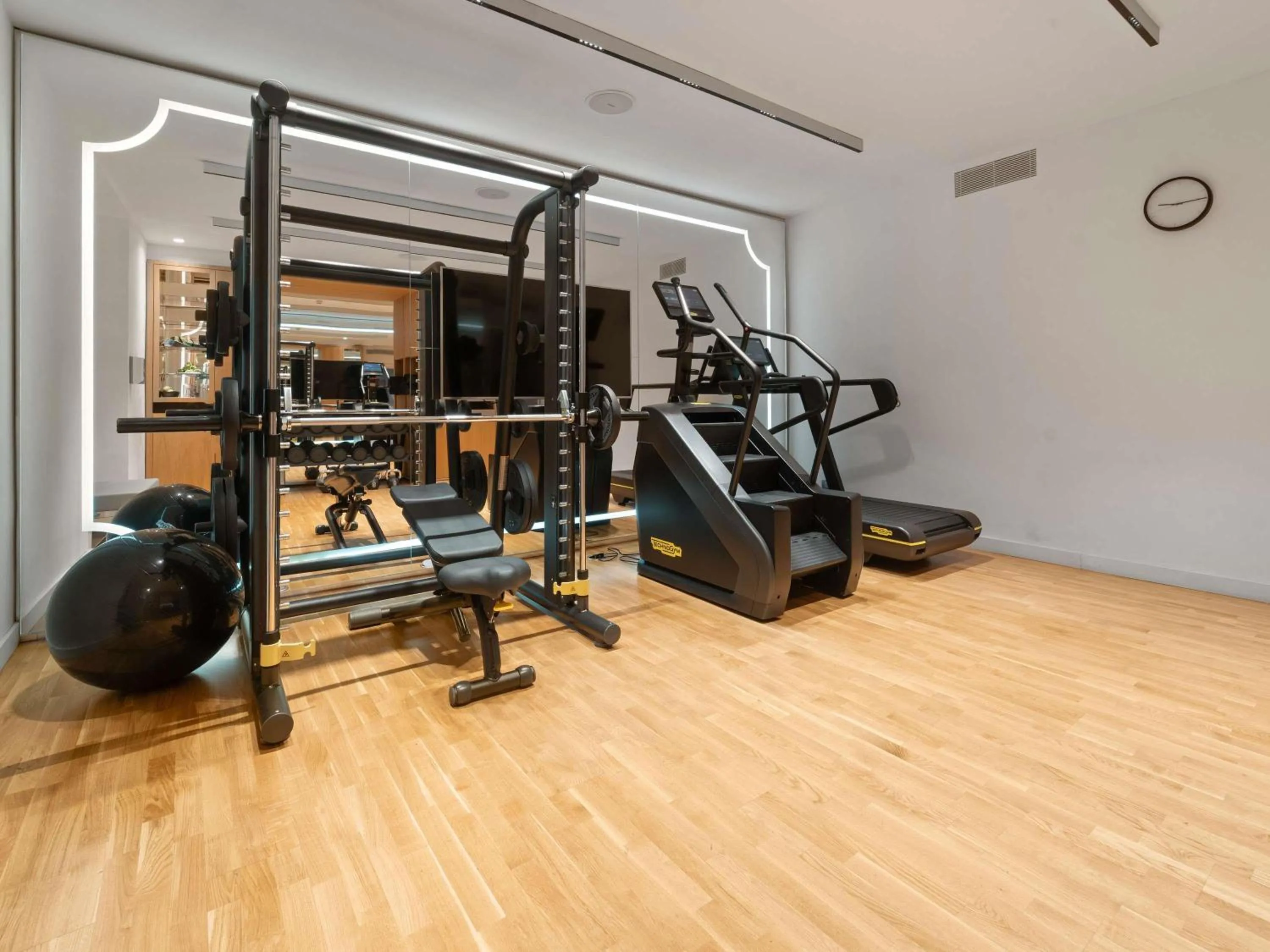 Fitness centre/facilities in Sofitel Roma Villa Borghese