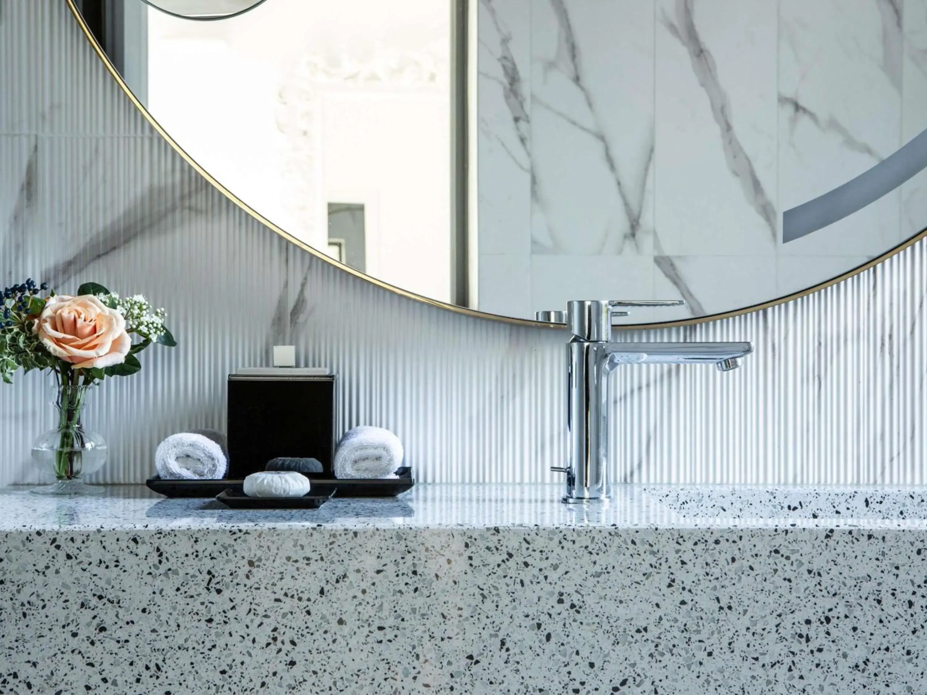 Bedroom in Sofitel Roma Villa Borghese Bedroom in Sofitel Roma Villa Borghese