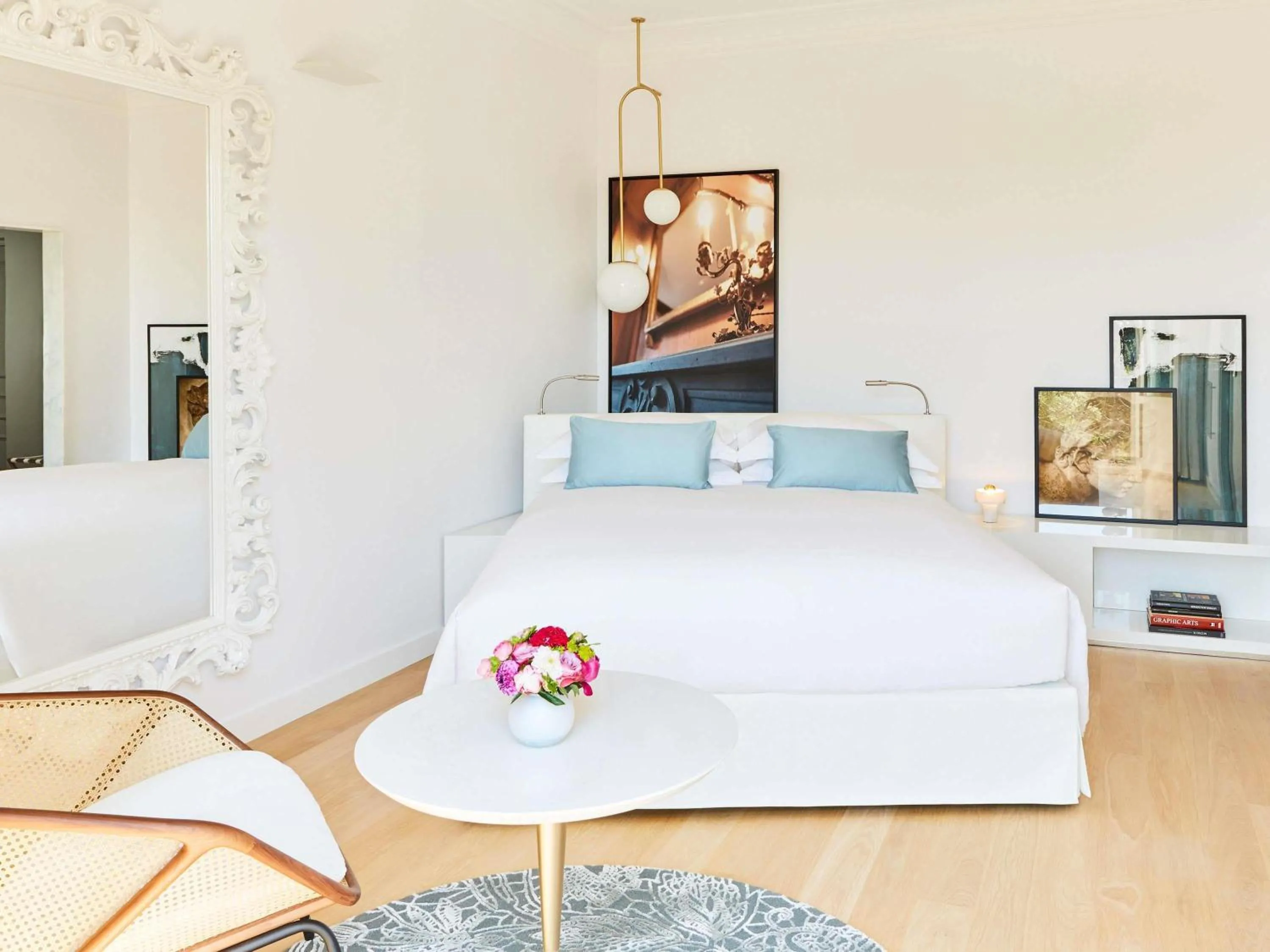 Bedroom, Bed in Sofitel Roma Villa Borghese